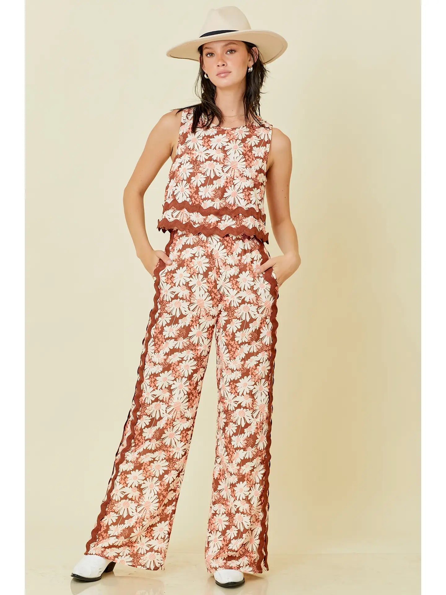 All About Autumn Ric-Rac Jumpsuit