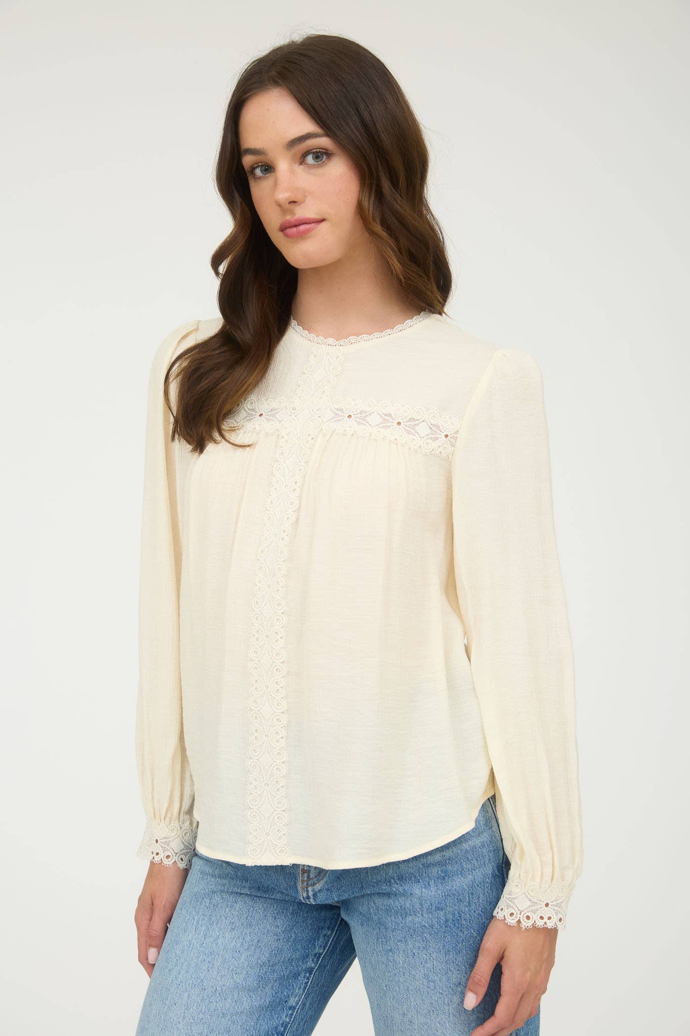 Cross My Heart Lace Top