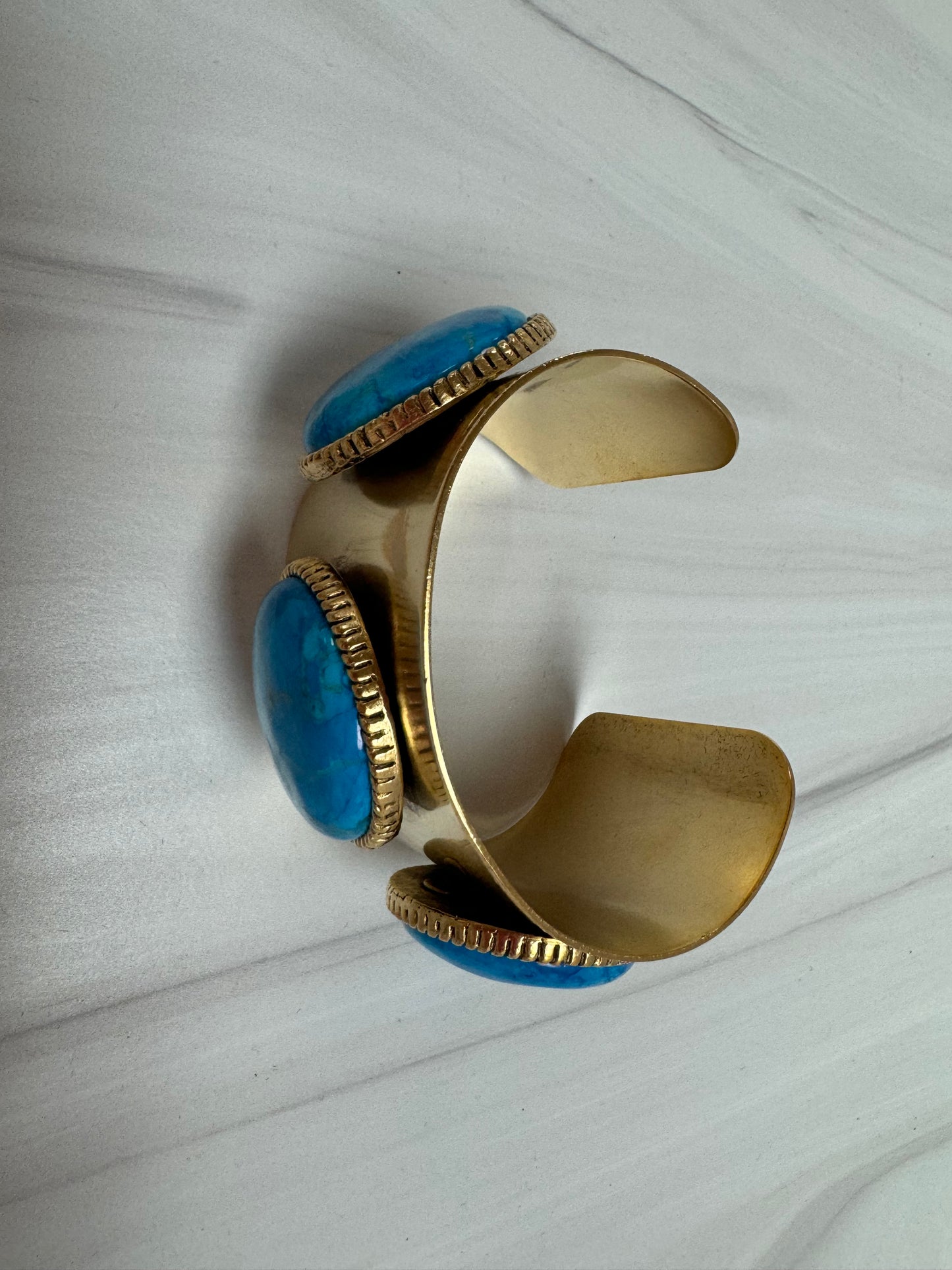 The Vivian Cuff-Turquoise: YOCHI