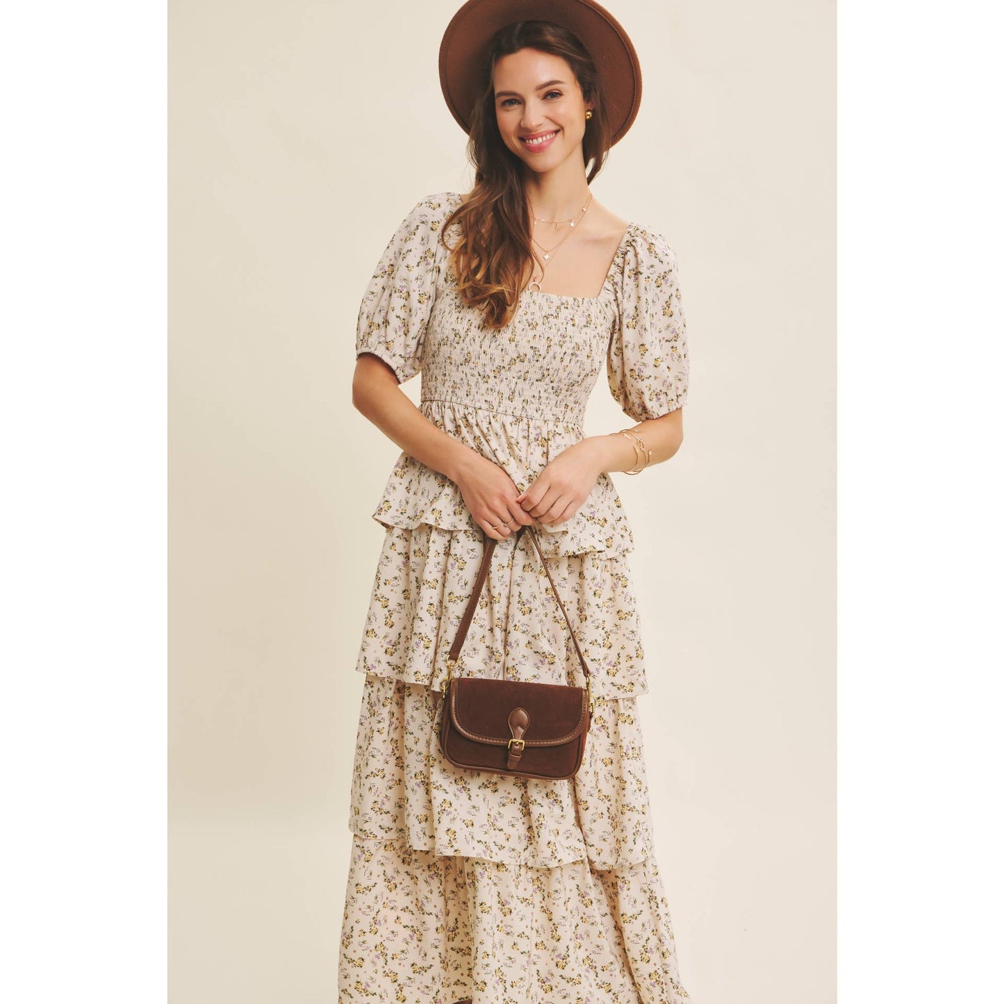 Backwoods Floral Maxi Dress