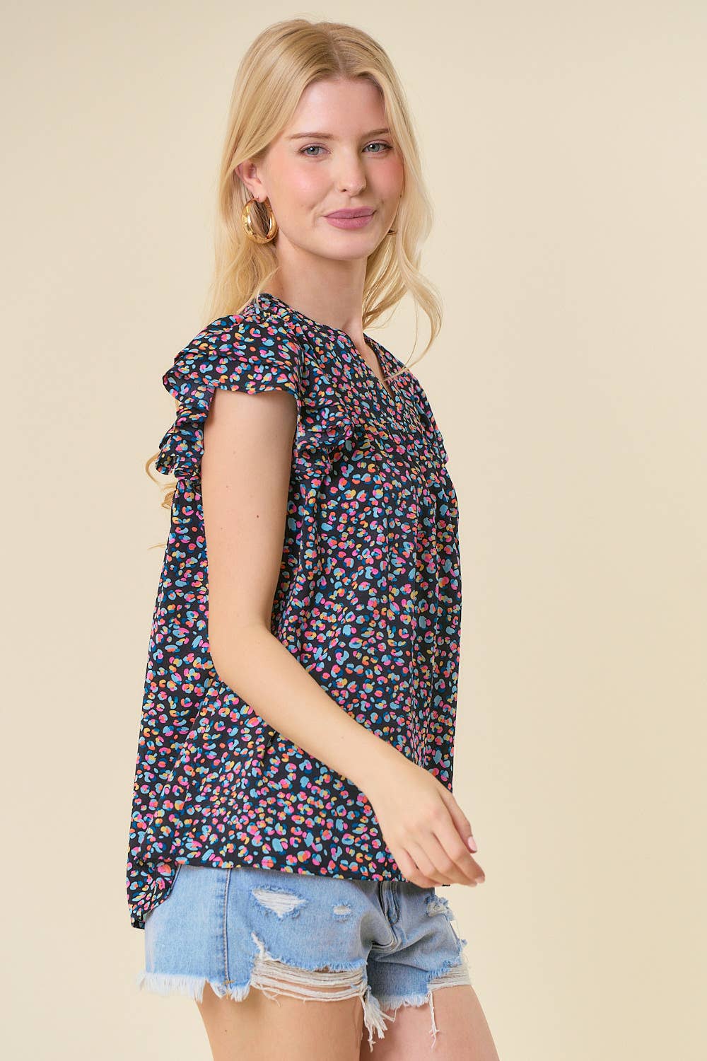 Lil’ Leopard Top