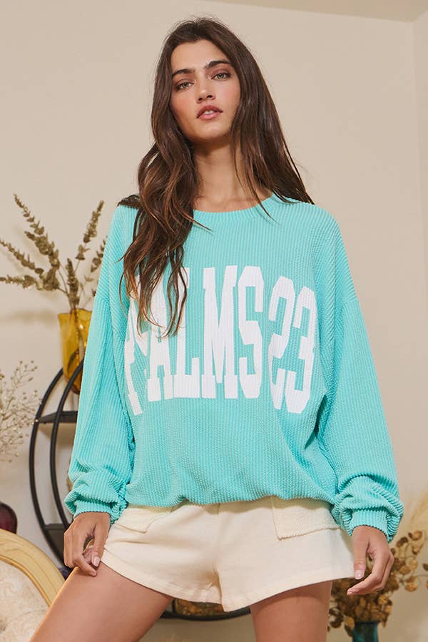 Psalms 23 Pullover Top