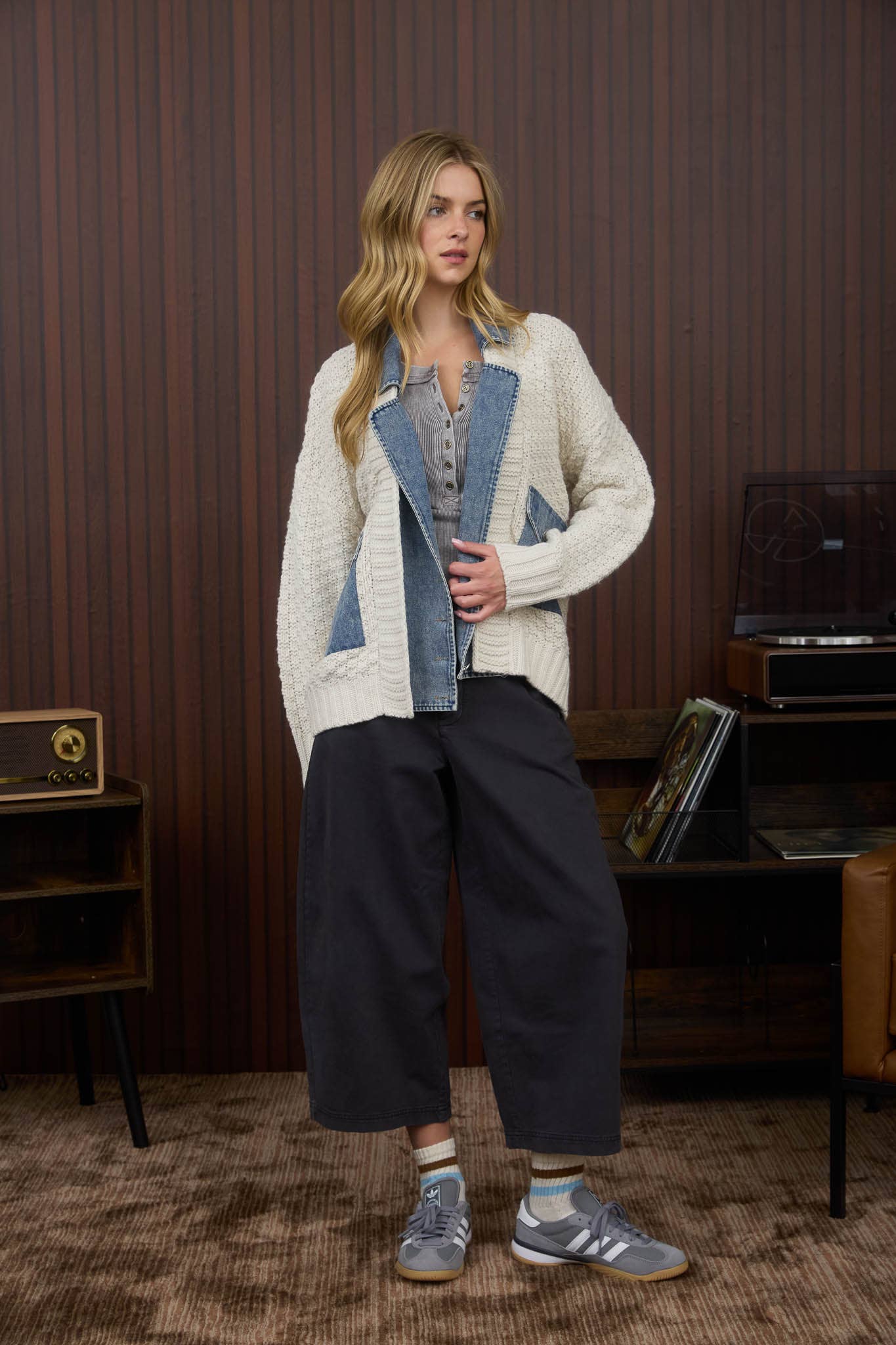 Living Free Sweater Jacket