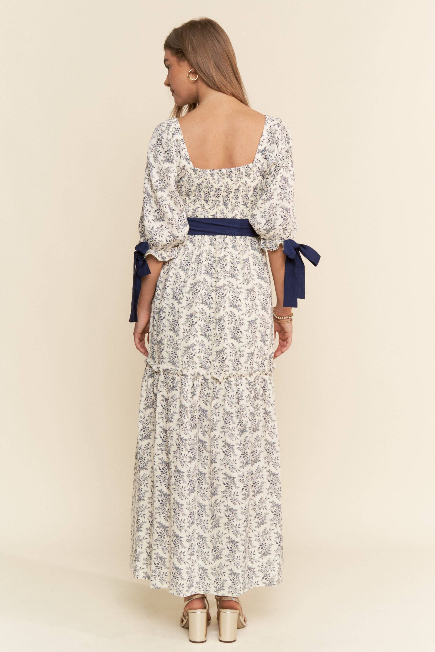 Timeless Floral Maxi Dress