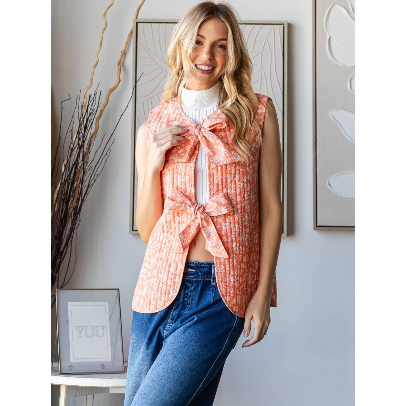 Lovely Leopard Quilted Vest