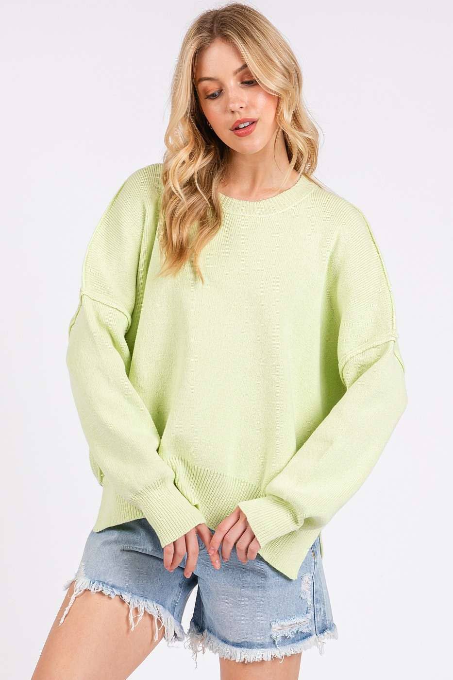 Darling Drop Shoulder Sweater