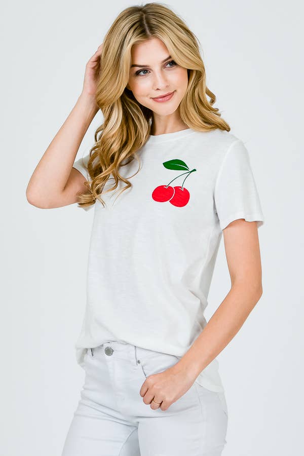 Cherry on Top Graphic Tee