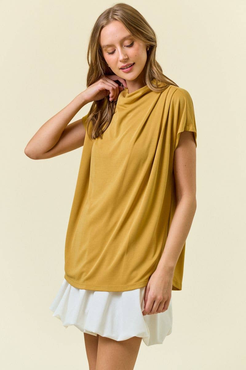 Golden Gal Dolman Top
