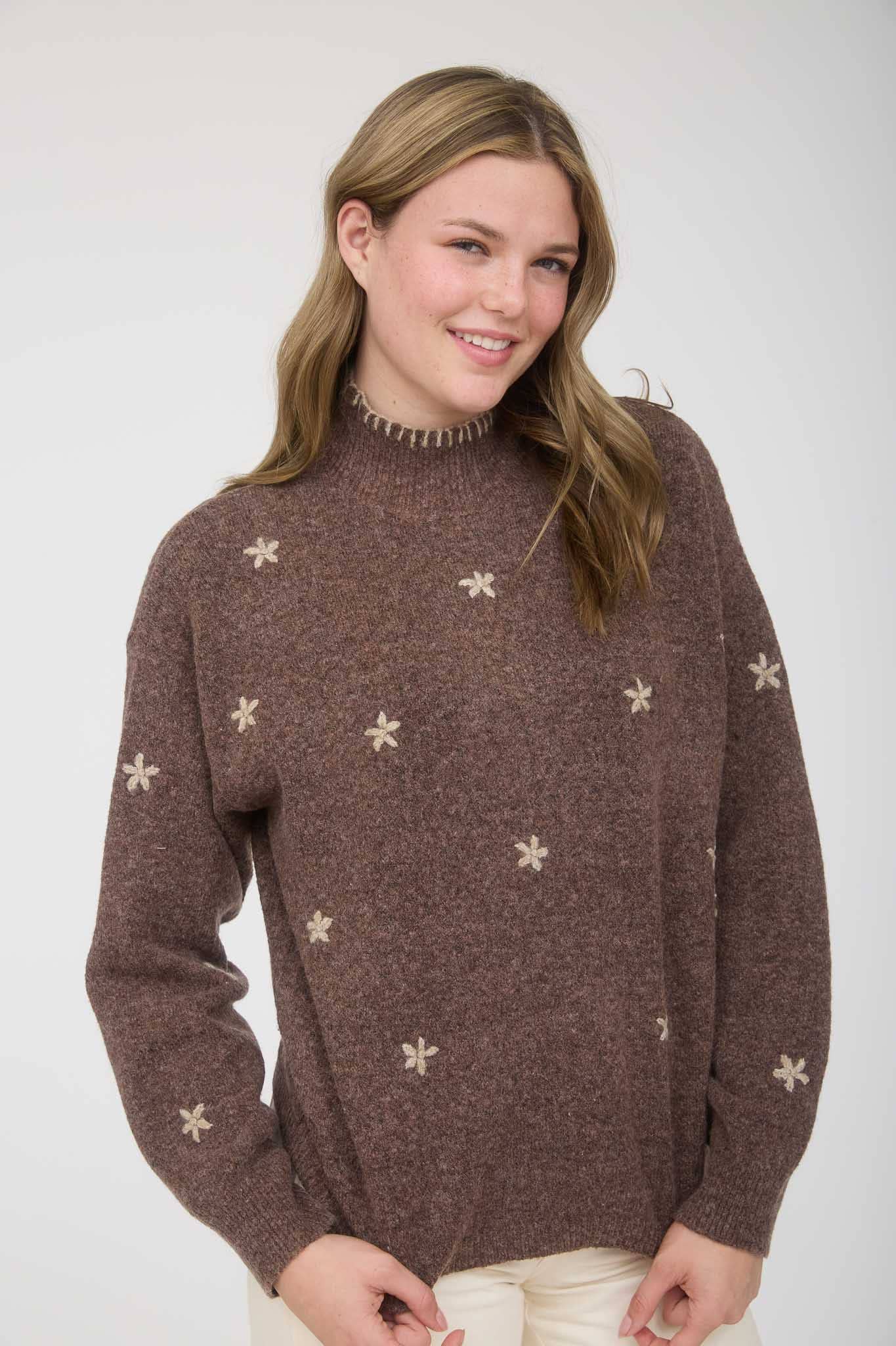 Mini Sweet Floral Sweater
