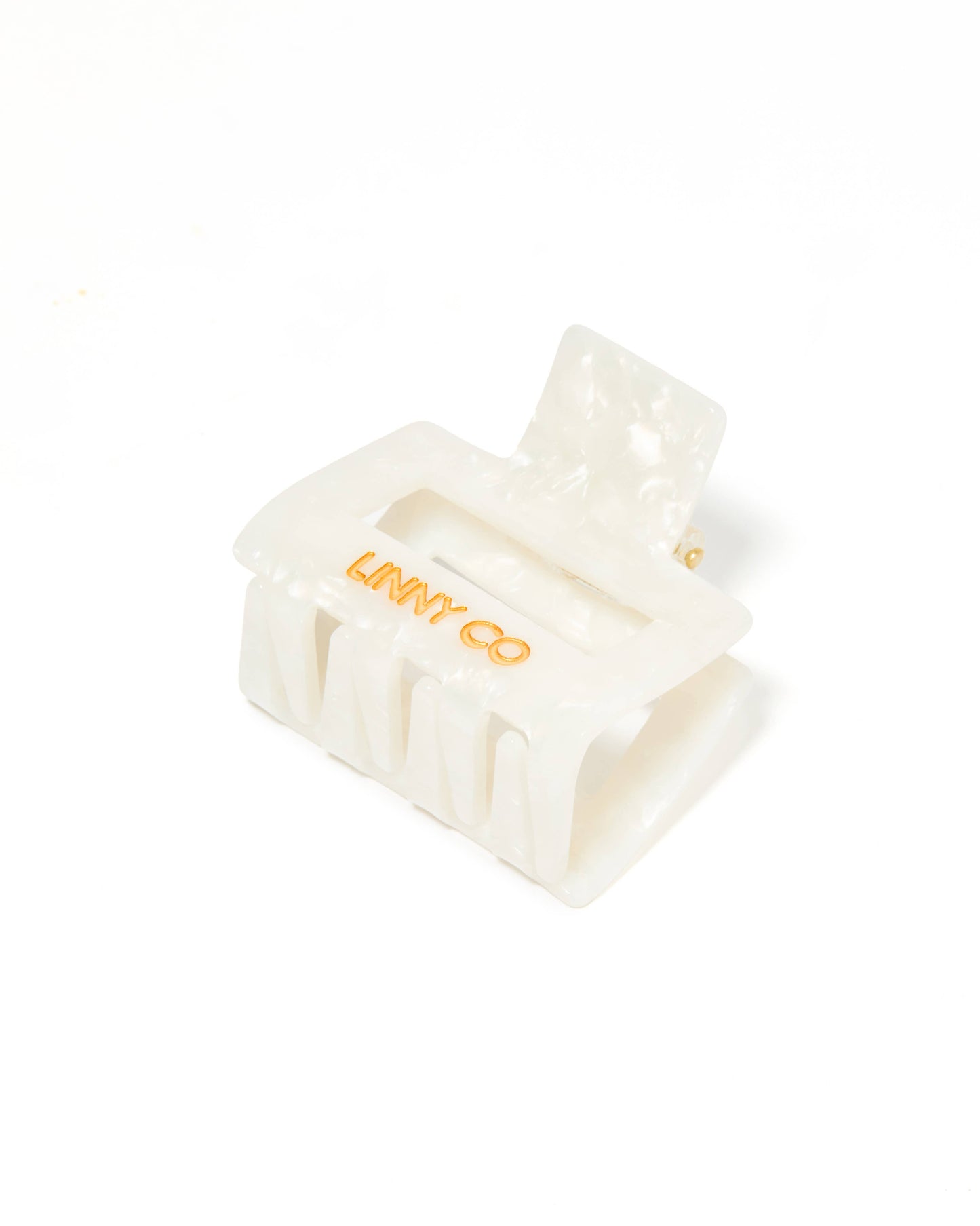 Hair Clip - Bailey - Pearl White