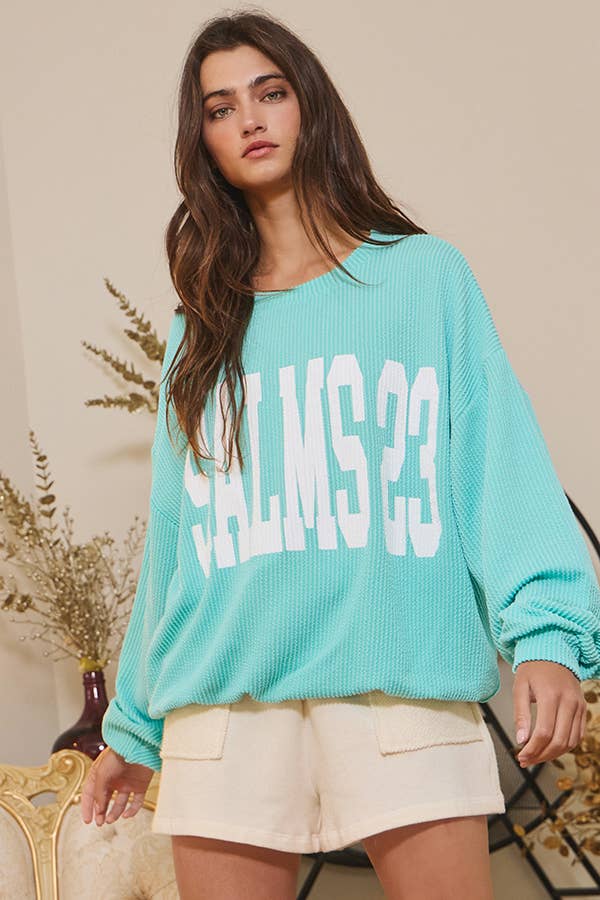 Psalms 23 Pullover Top