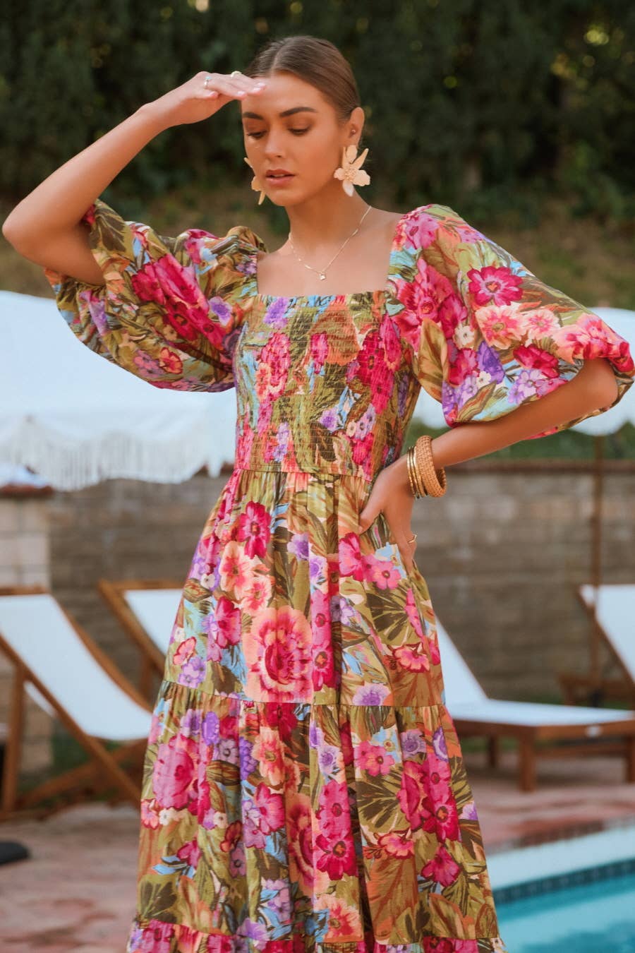 Greener Gardens Maxi Dress