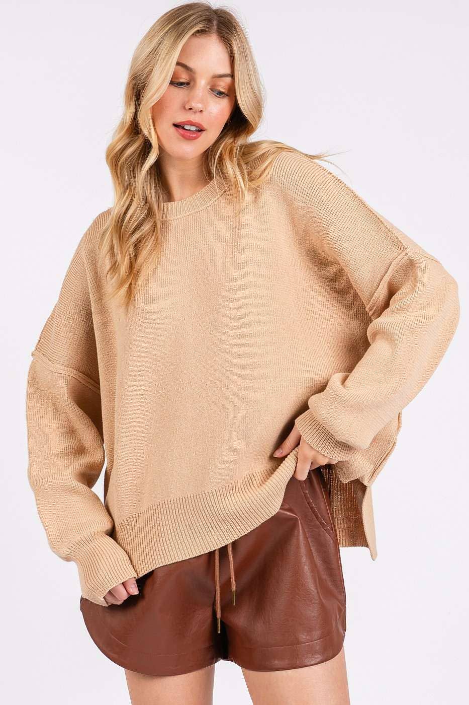Darling Drop Shoulder Sweater