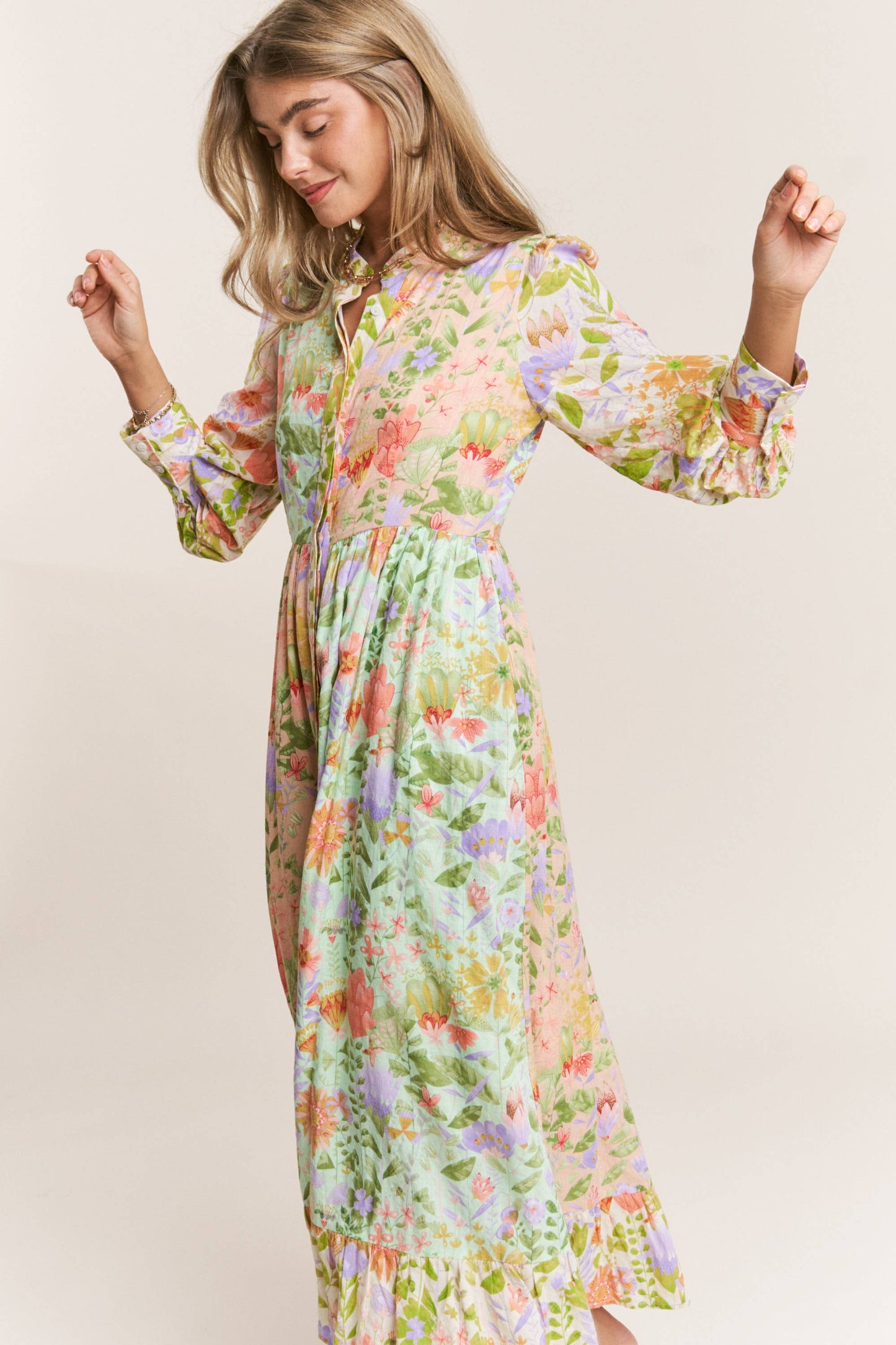 Secret Garden Midi Dress