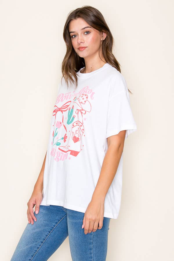 From Bows to Boots Graphic Tee