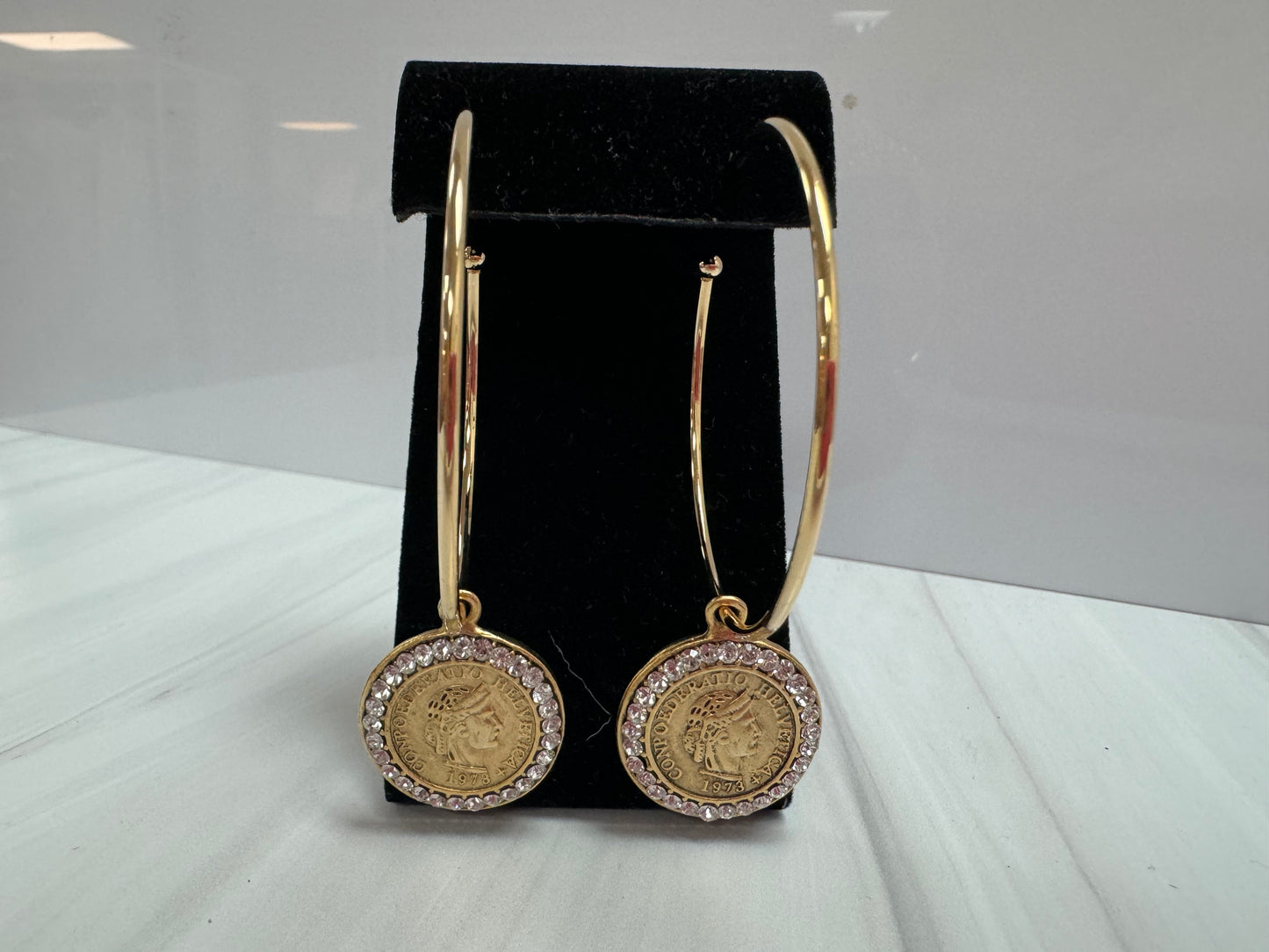 The Ingrid Coin Earrings: YOCHI
