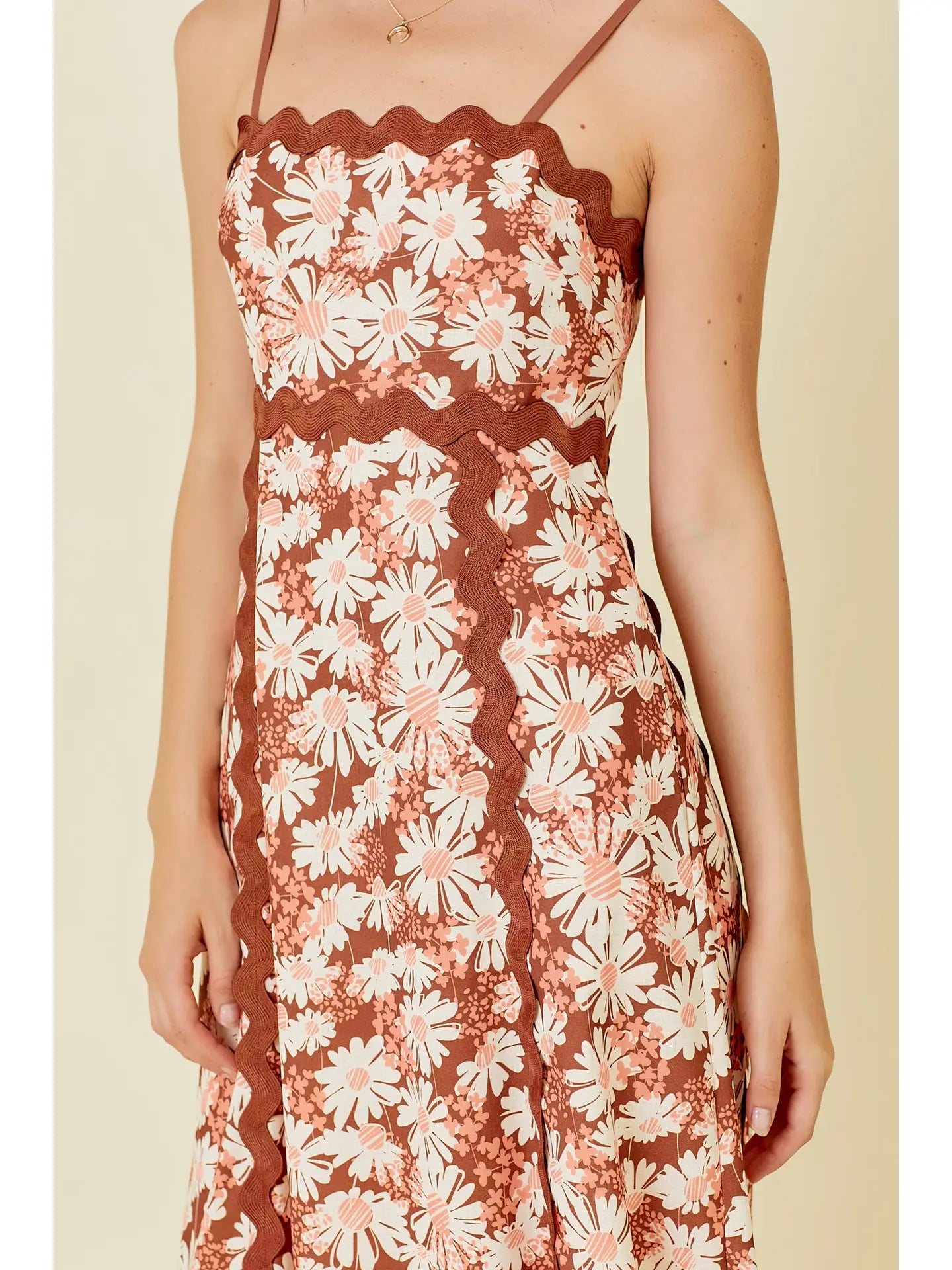 Ravishing Fall Ric-Rac Dress