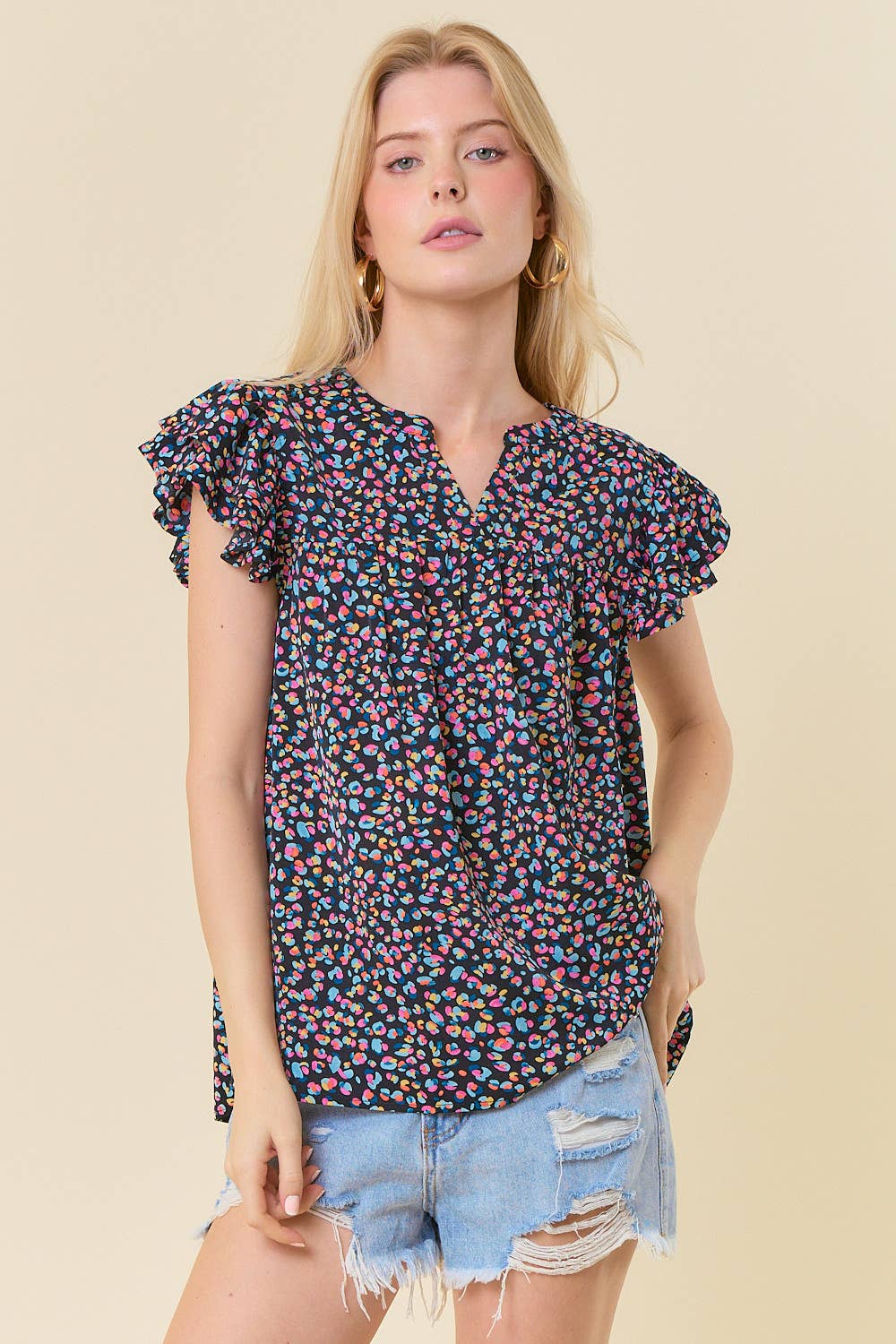 Lil’ Leopard Top