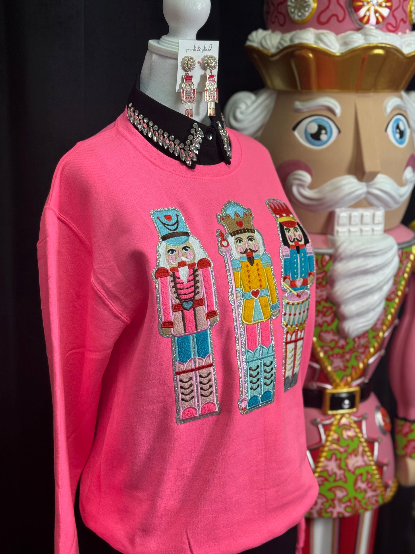 Fab Nutcrackers Patch Sweatshirt: DOORBUSTER