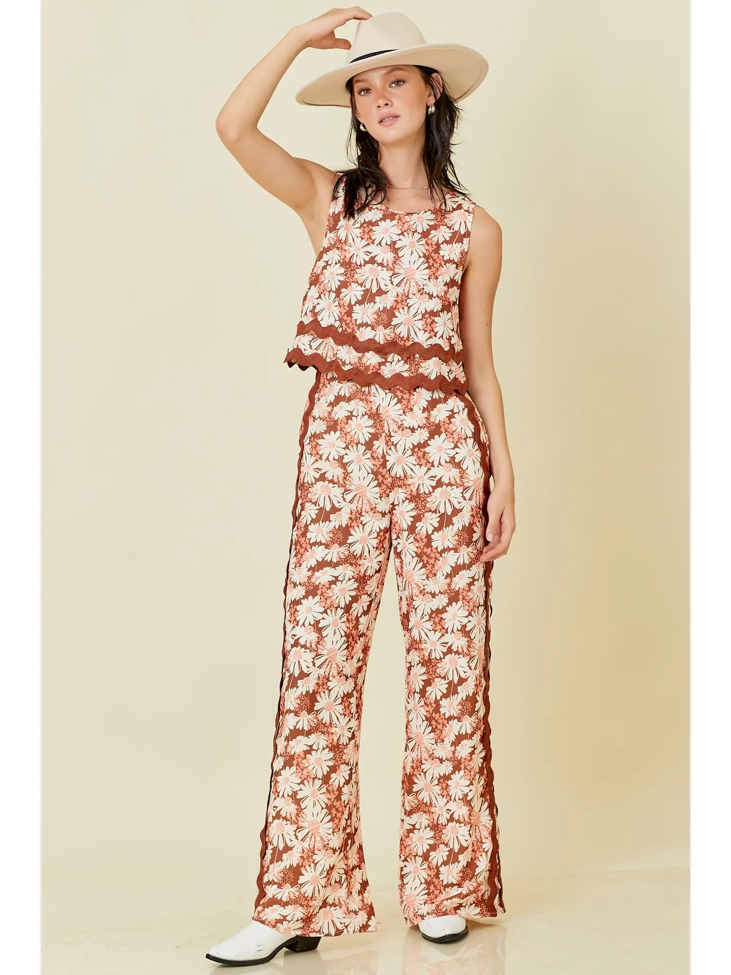 All About Autumn Ric-Rac Jumpsuit