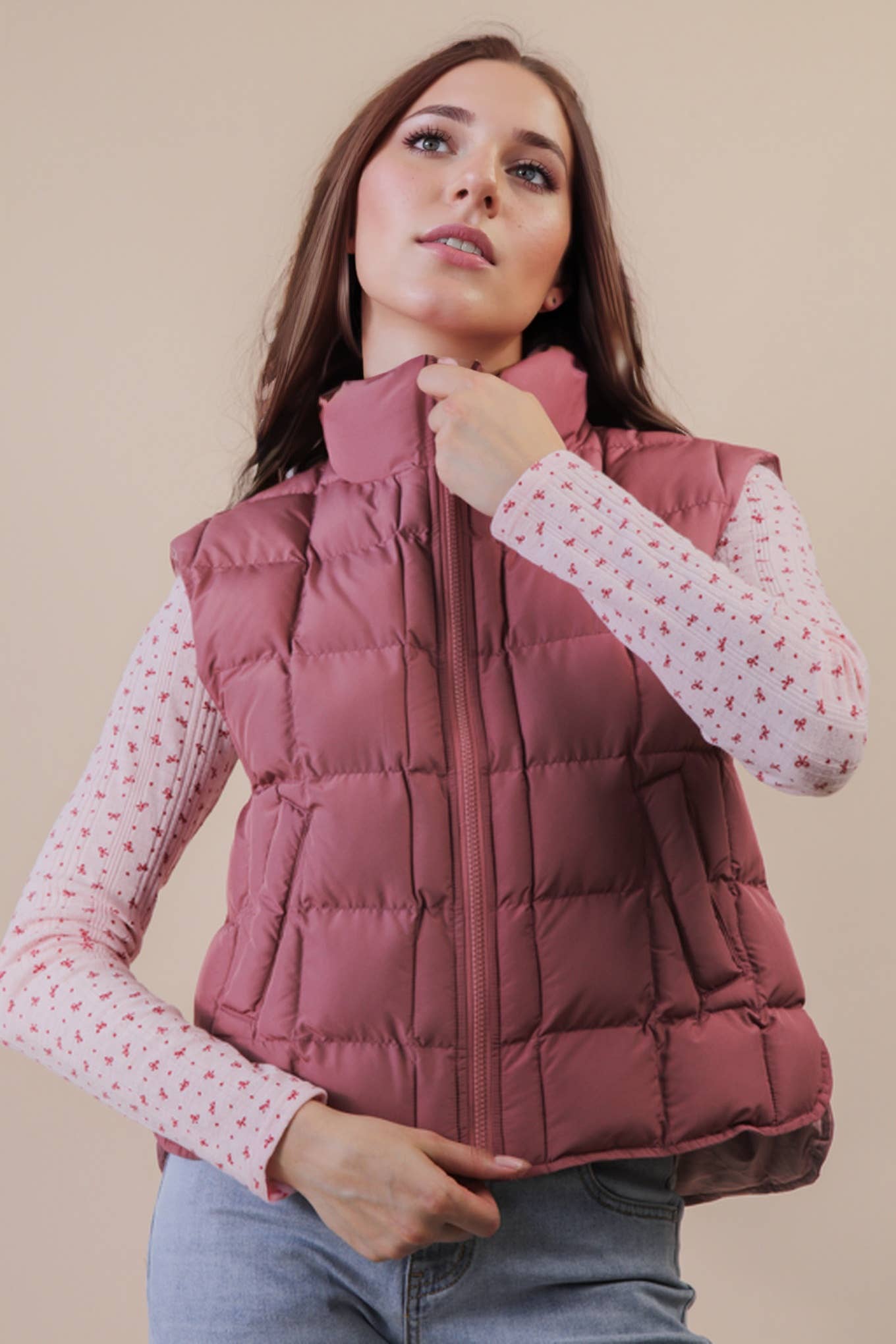 Better in Black Puffer Vest