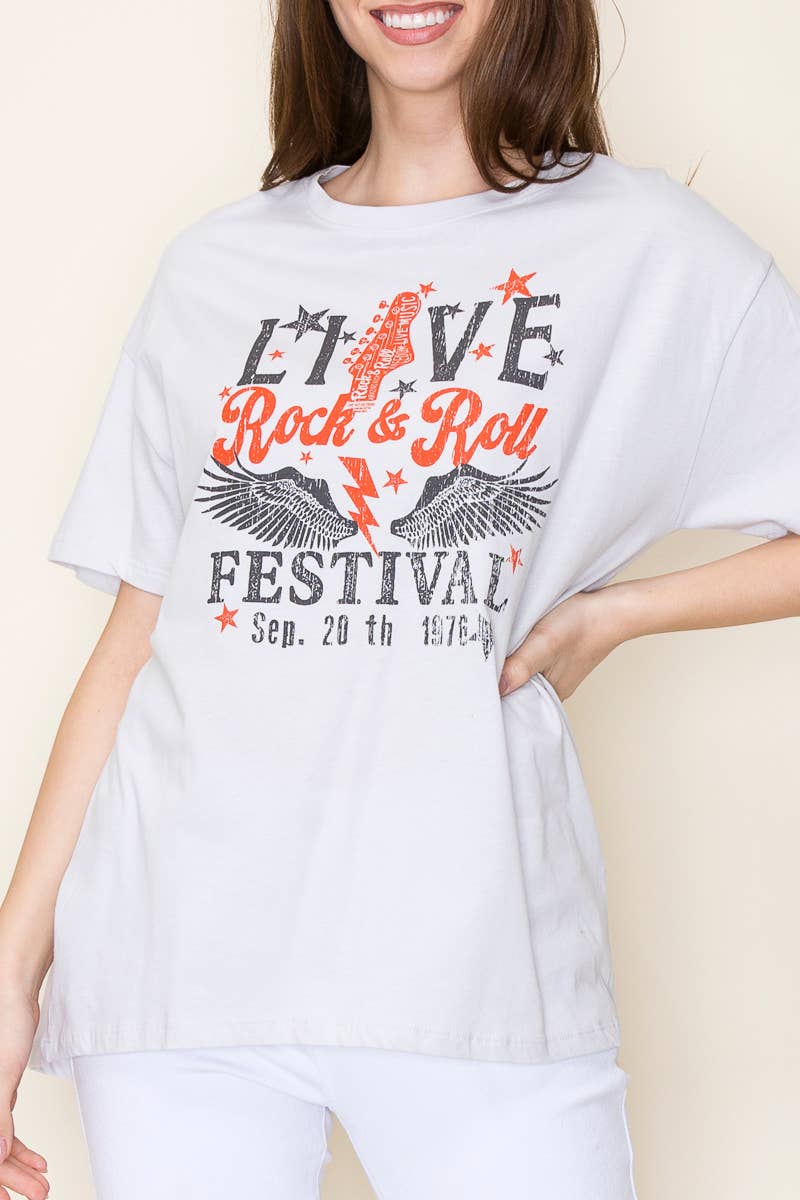 Long Live Rock Graphic Tee