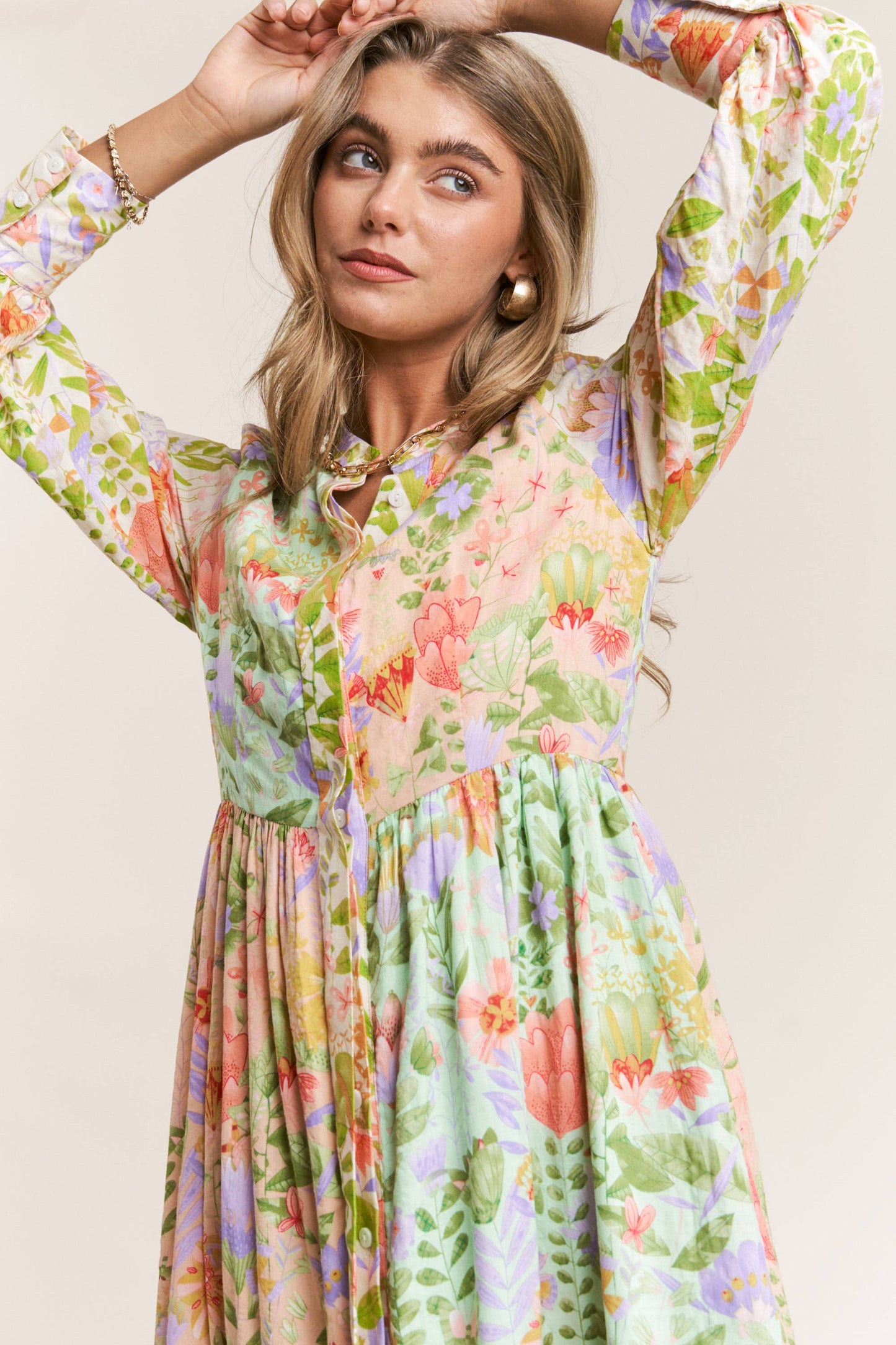 Secret Garden Midi Dress