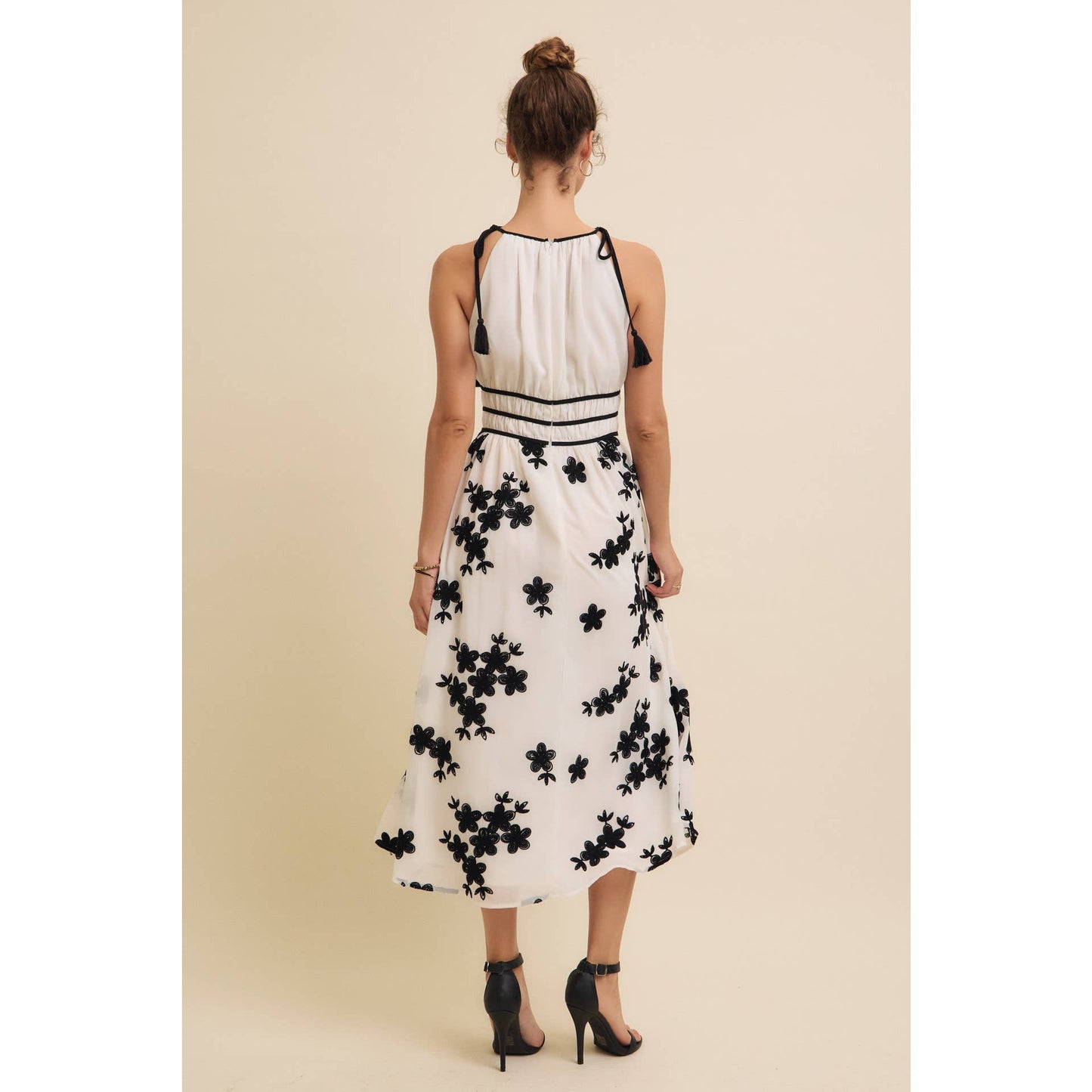 Flower Gardens Midi Dress