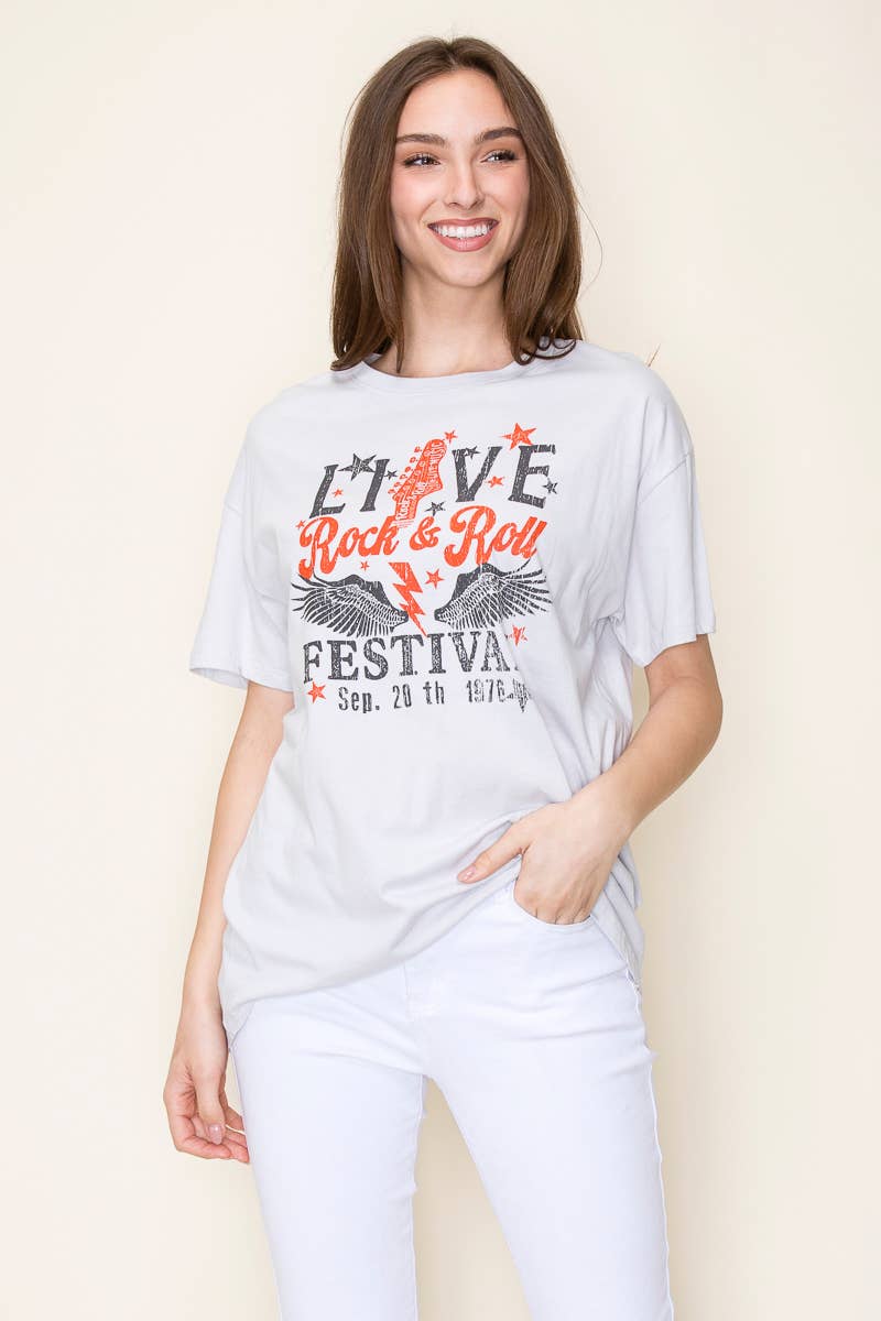 Long Live Rock Graphic Tee