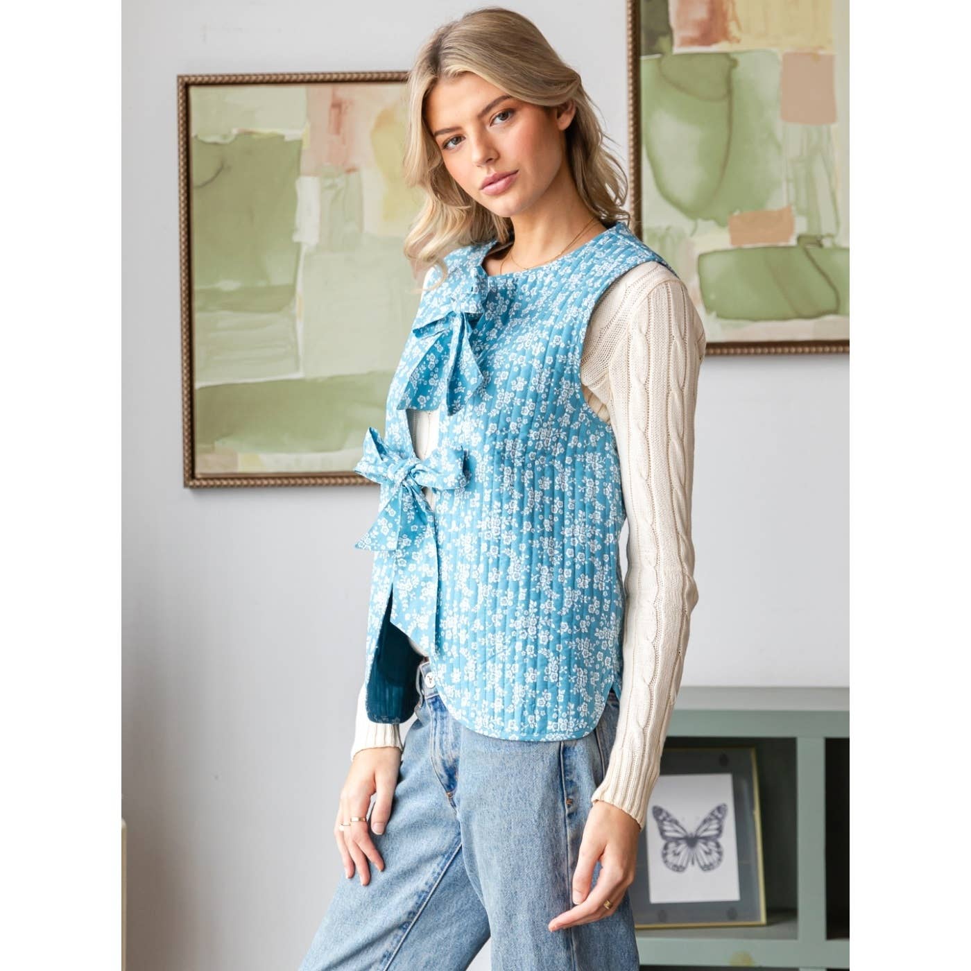 Lovely Leopard Quilted Vest