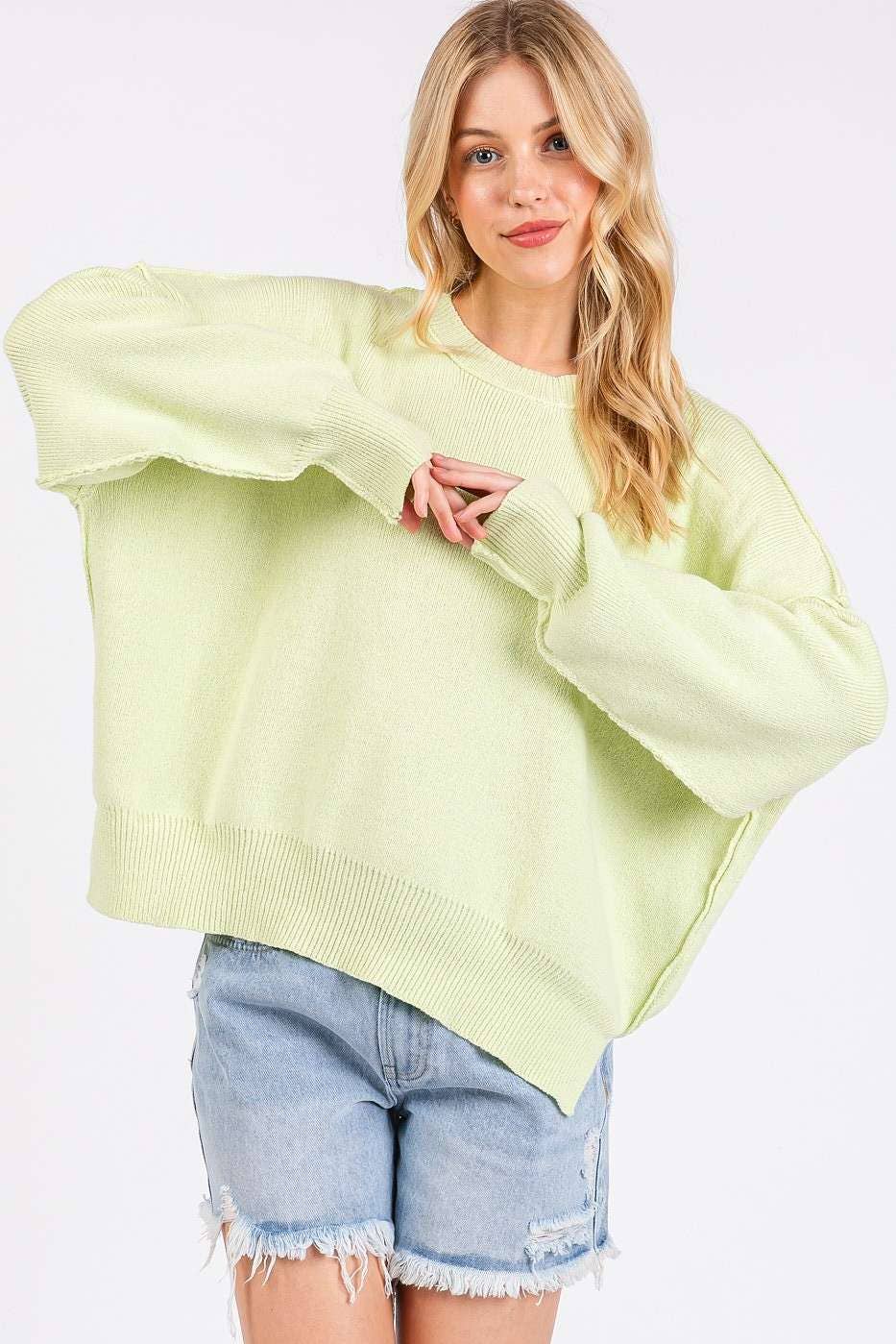 Darling Drop Shoulder Sweater