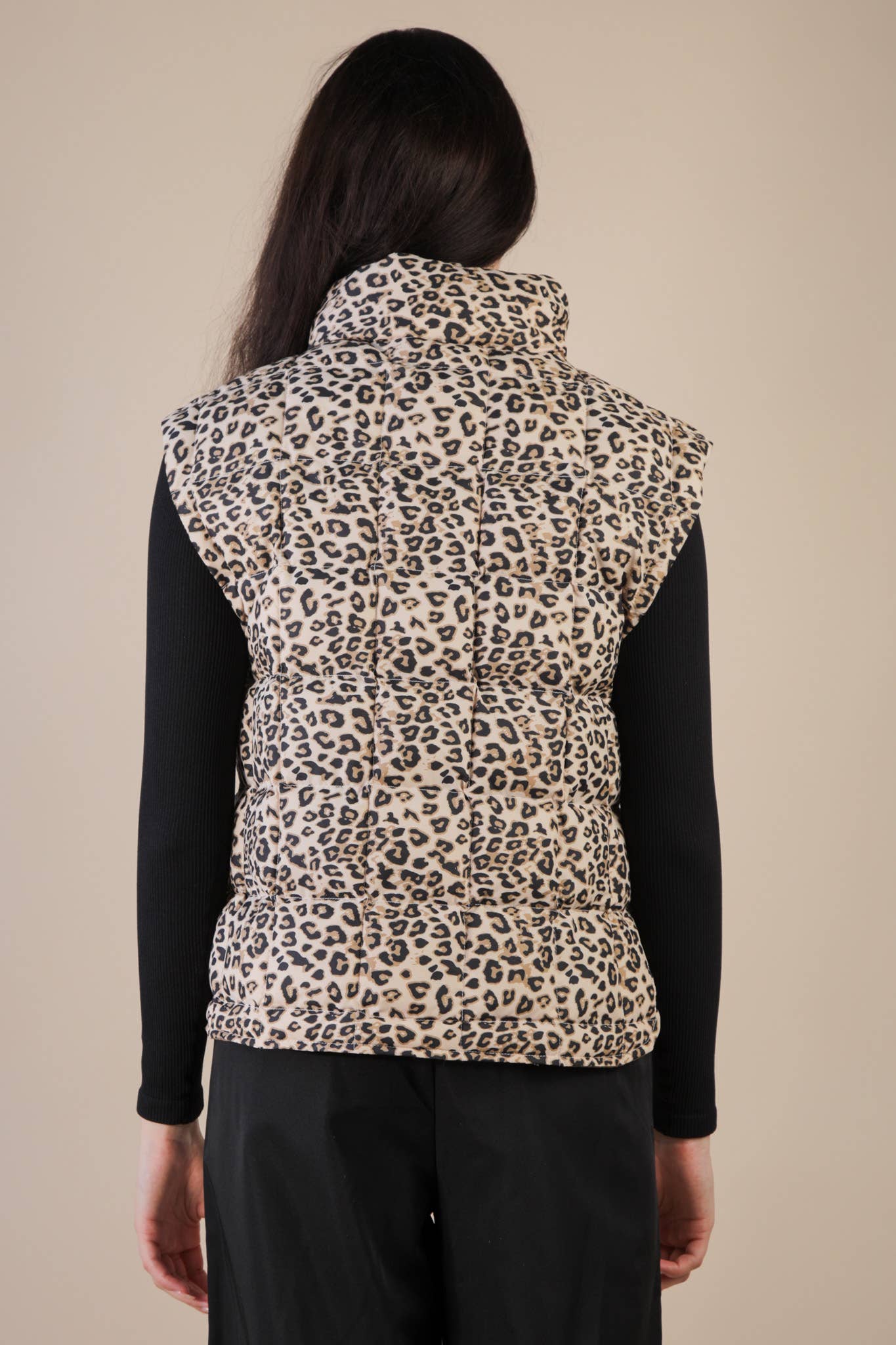 Better in Black Puffer Vest