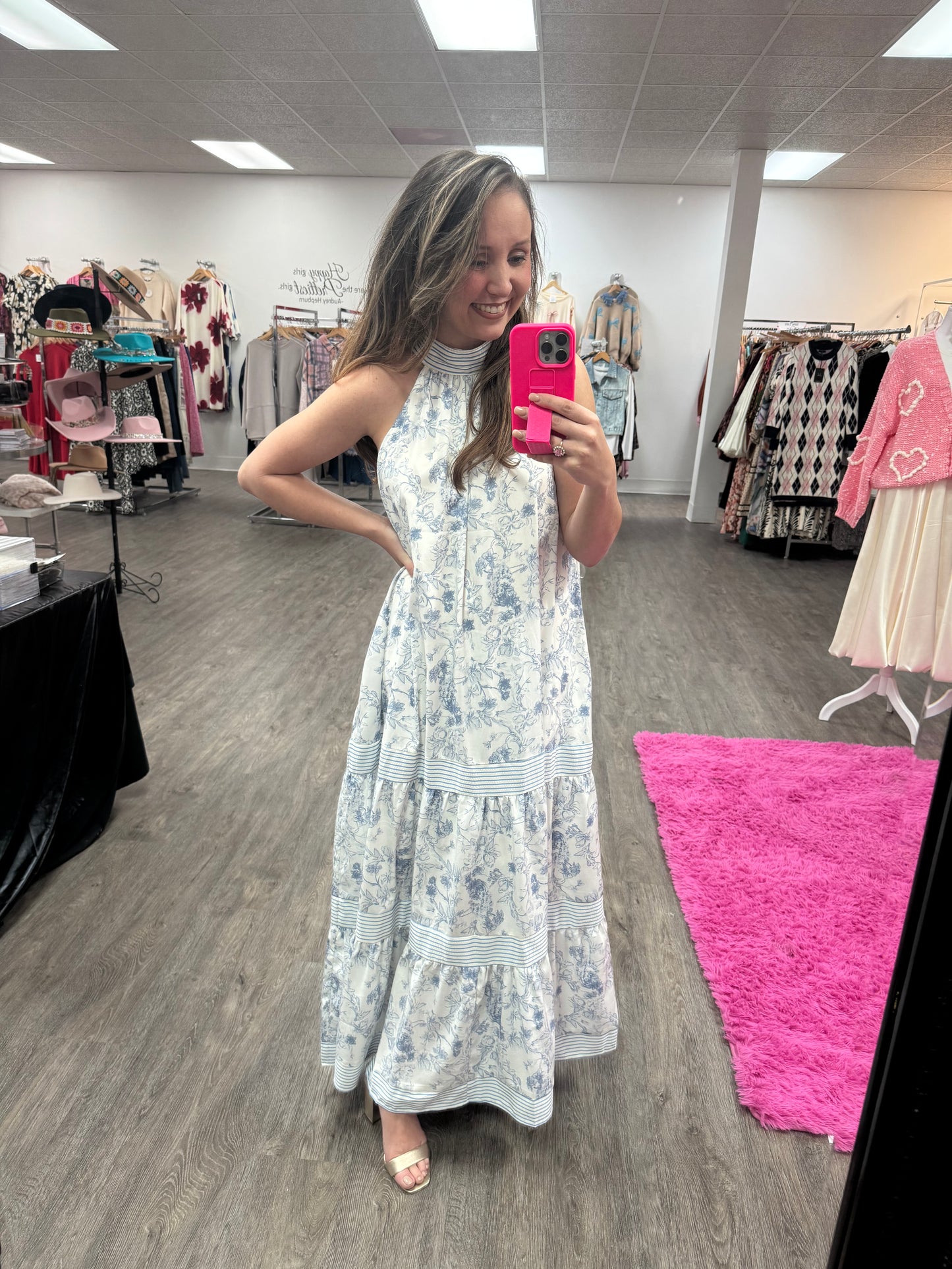 Sweet Toile Maxi Dress