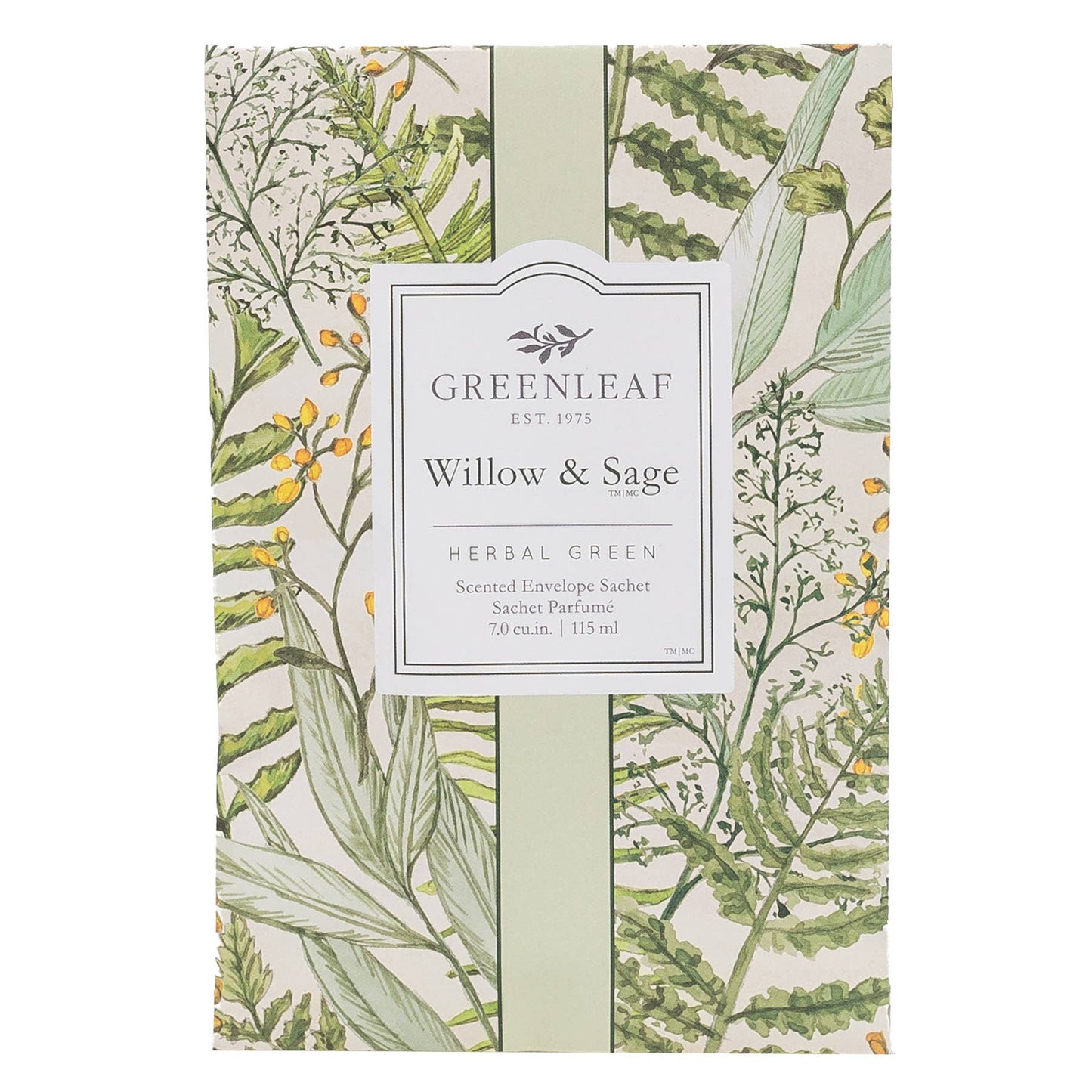 Greenleaf: Willow & Sage Large Sachet