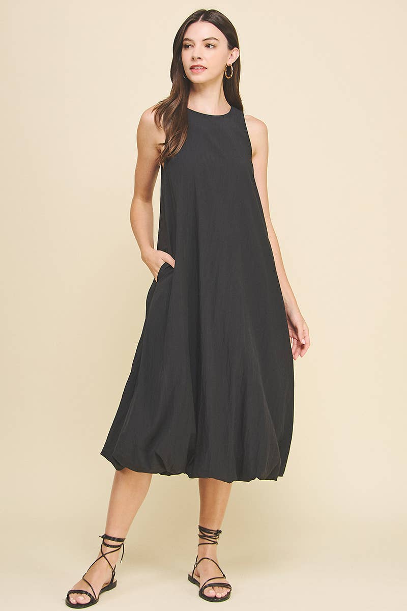 Bold and Bubbly Midi Dress