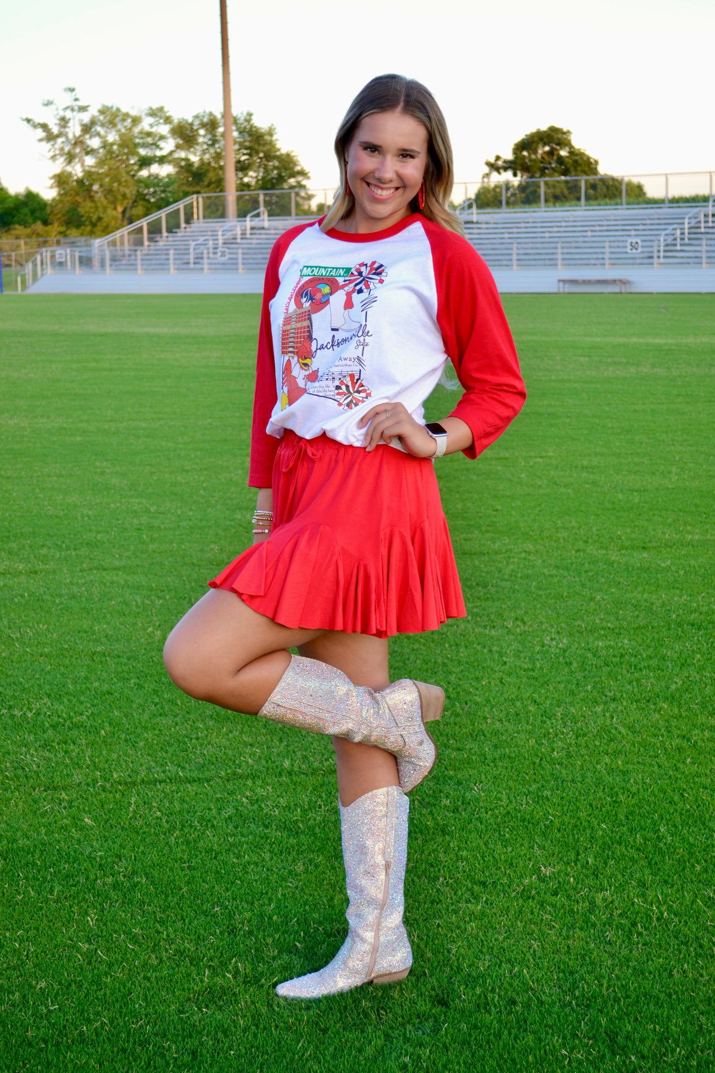 Get Cocky Baseball Tee