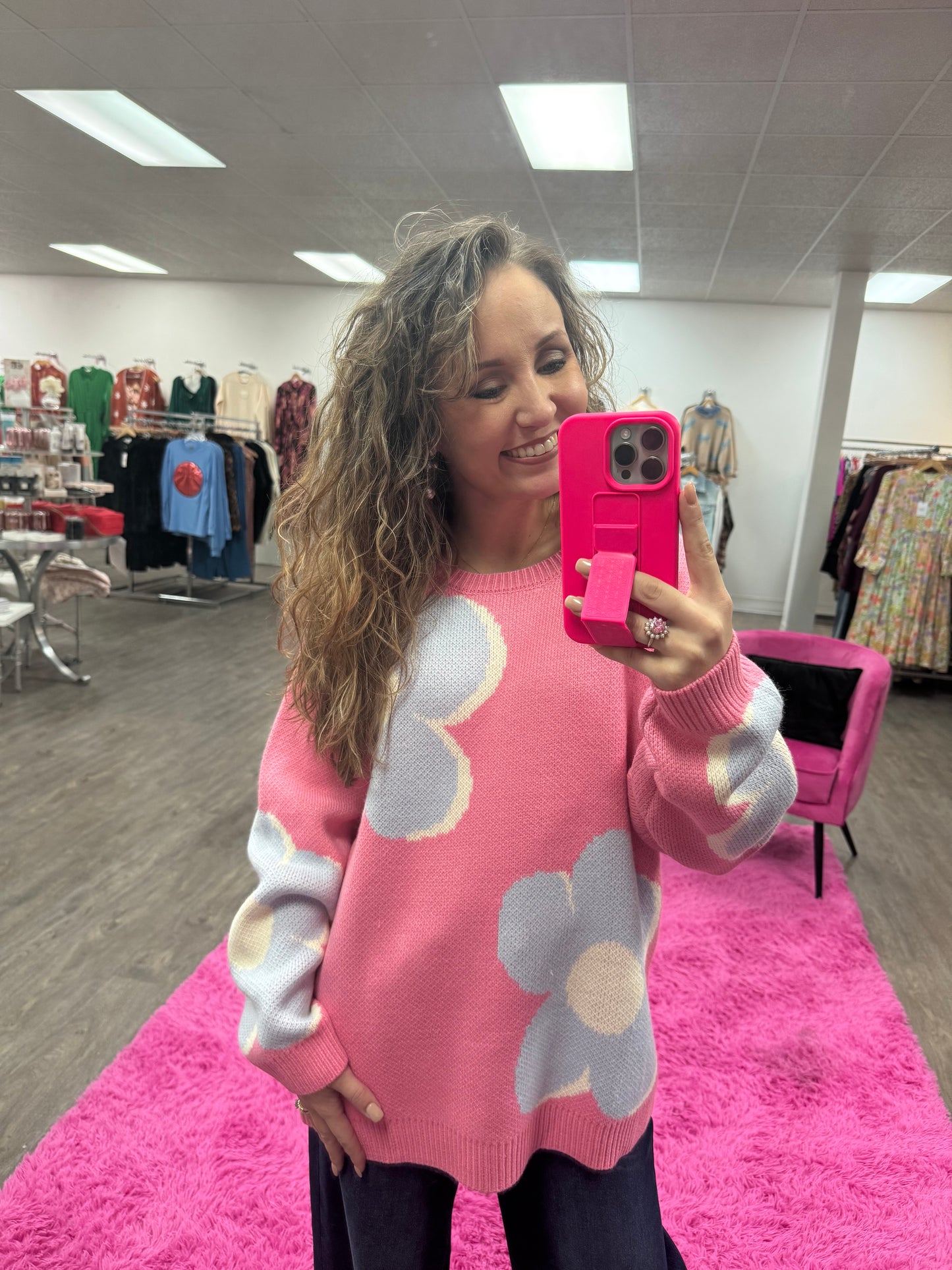 Flower Power Sweater