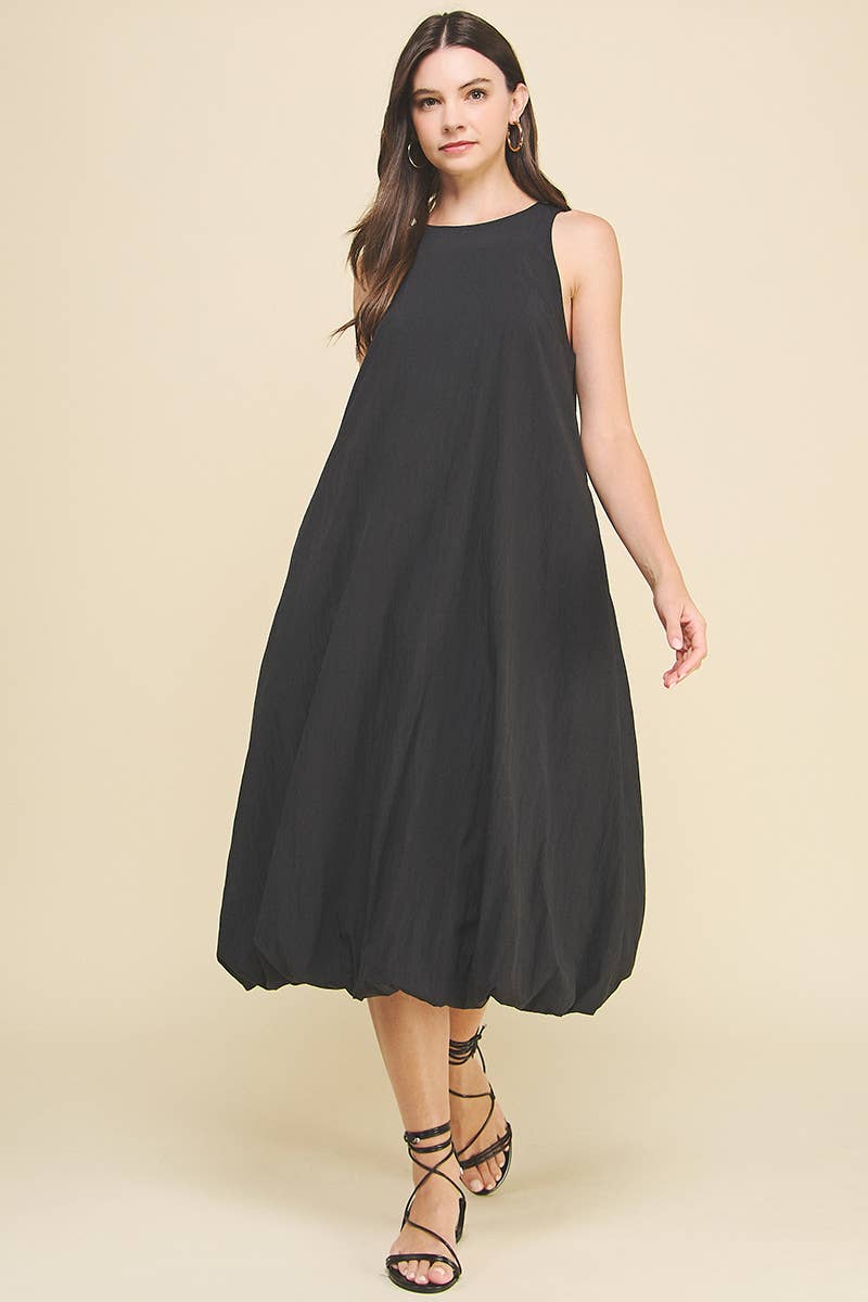 Bold and Bubbly Midi Dress