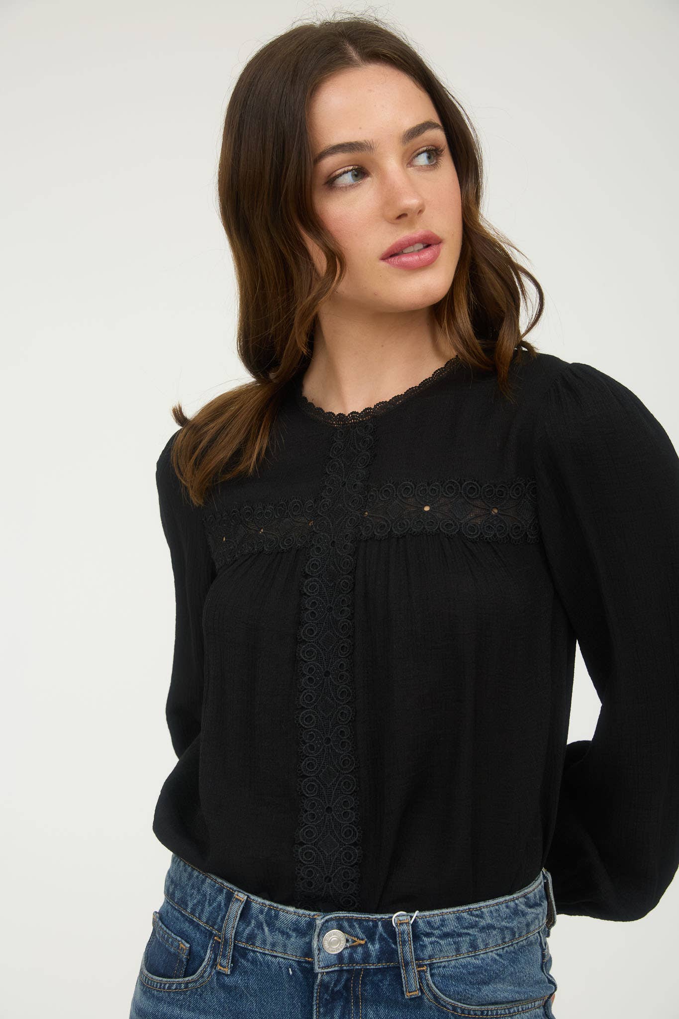 Cross My Heart Lace Top
