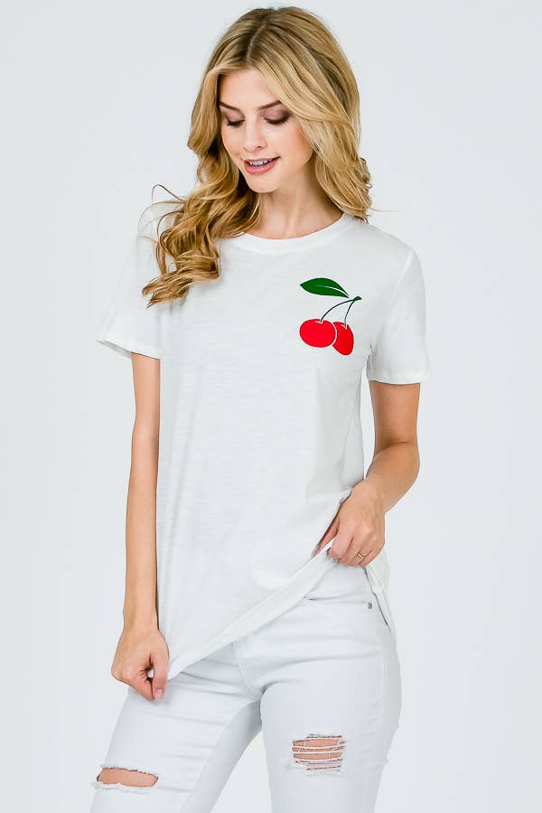 Cherry on Top Graphic Tee