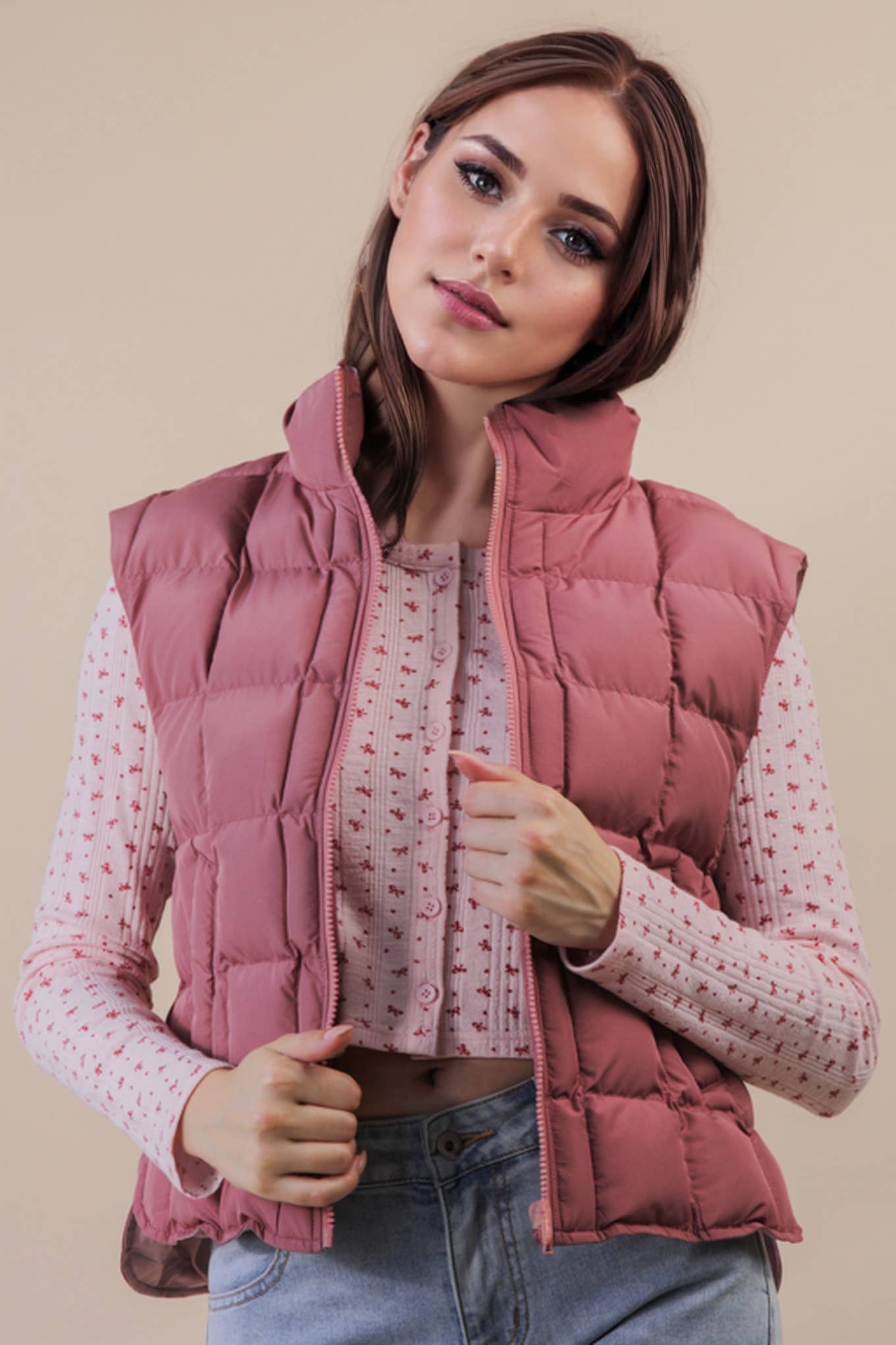 Better in Black Puffer Vest