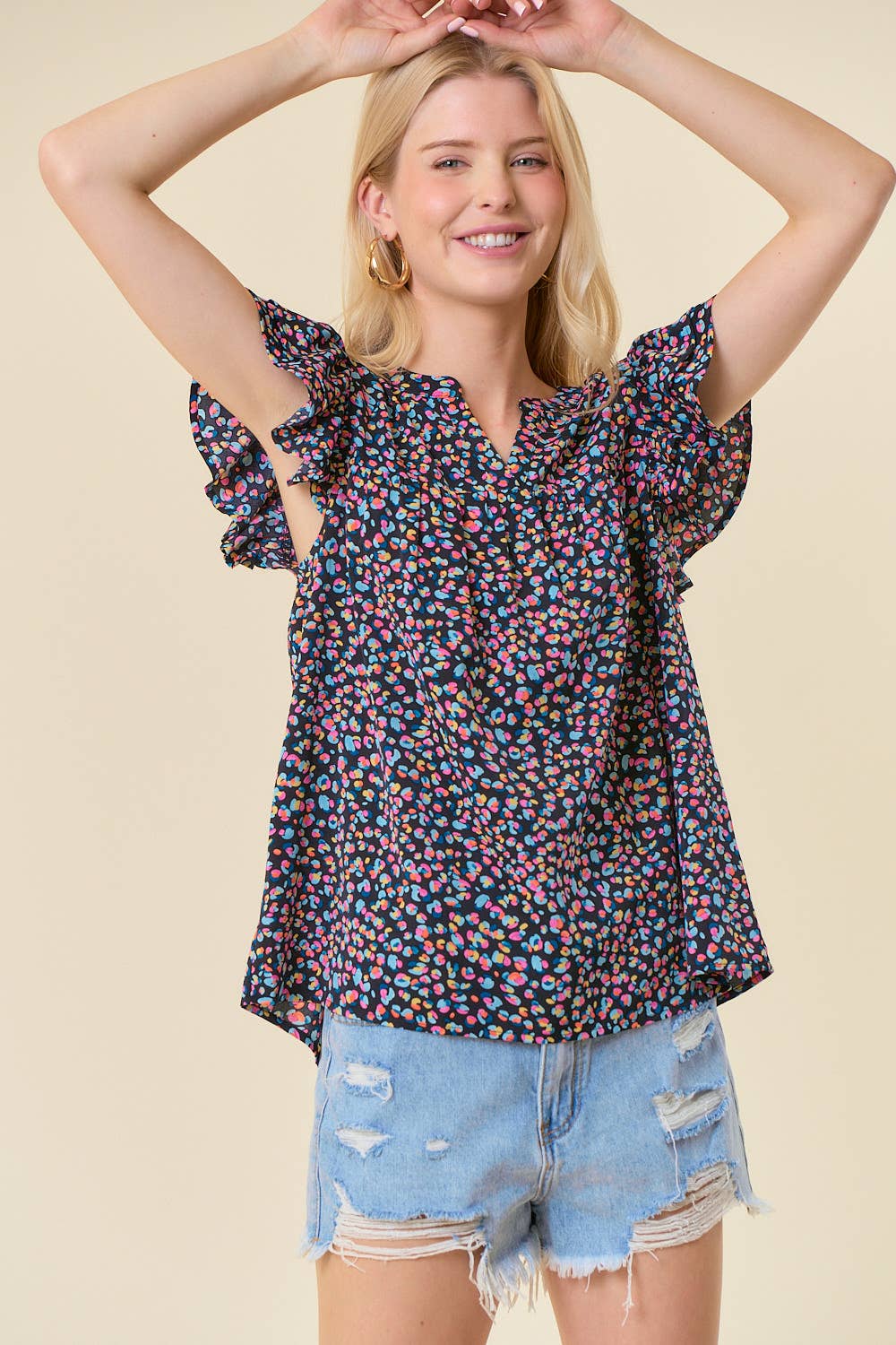 Lil’ Leopard Top
