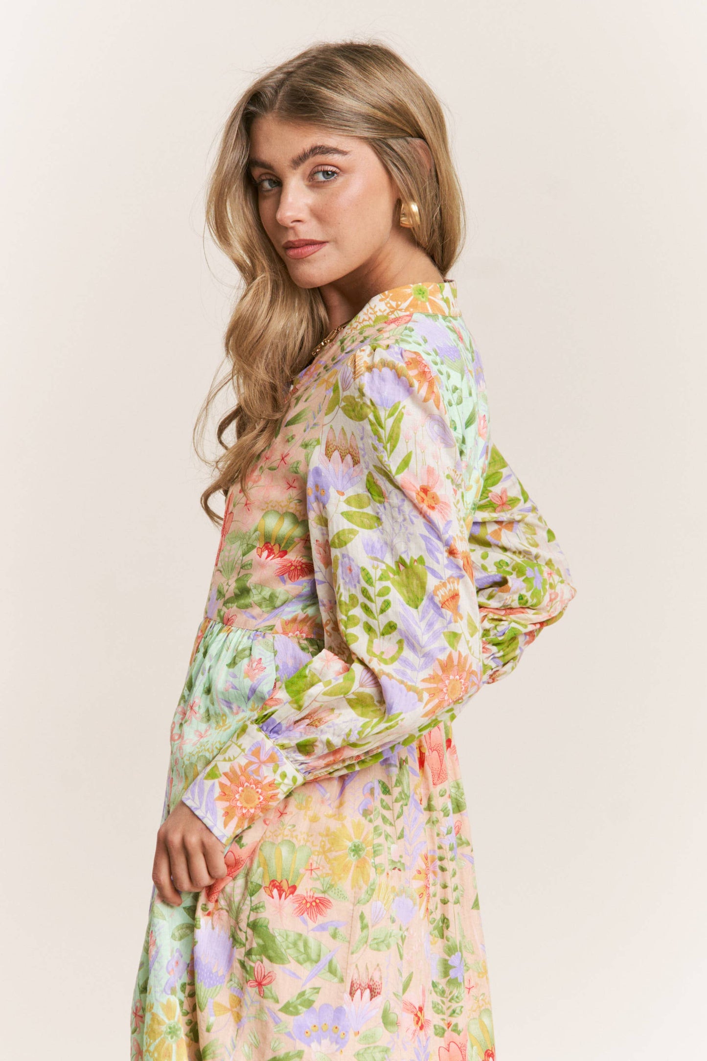 Secret Garden Midi Dress