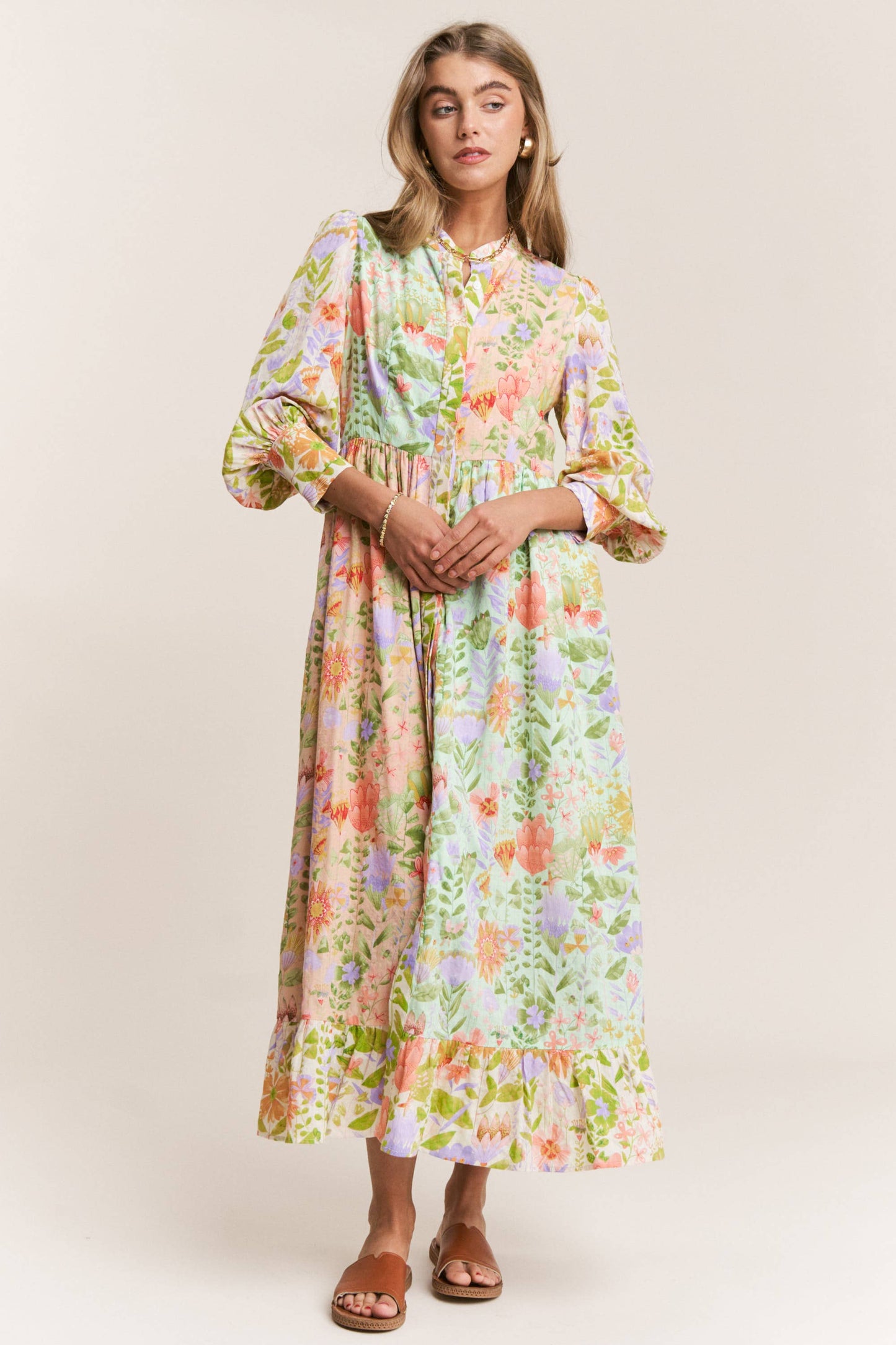 Secret Garden Midi Dress