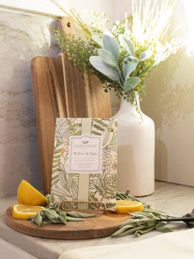 Greenleaf: Willow & Sage Large Sachet