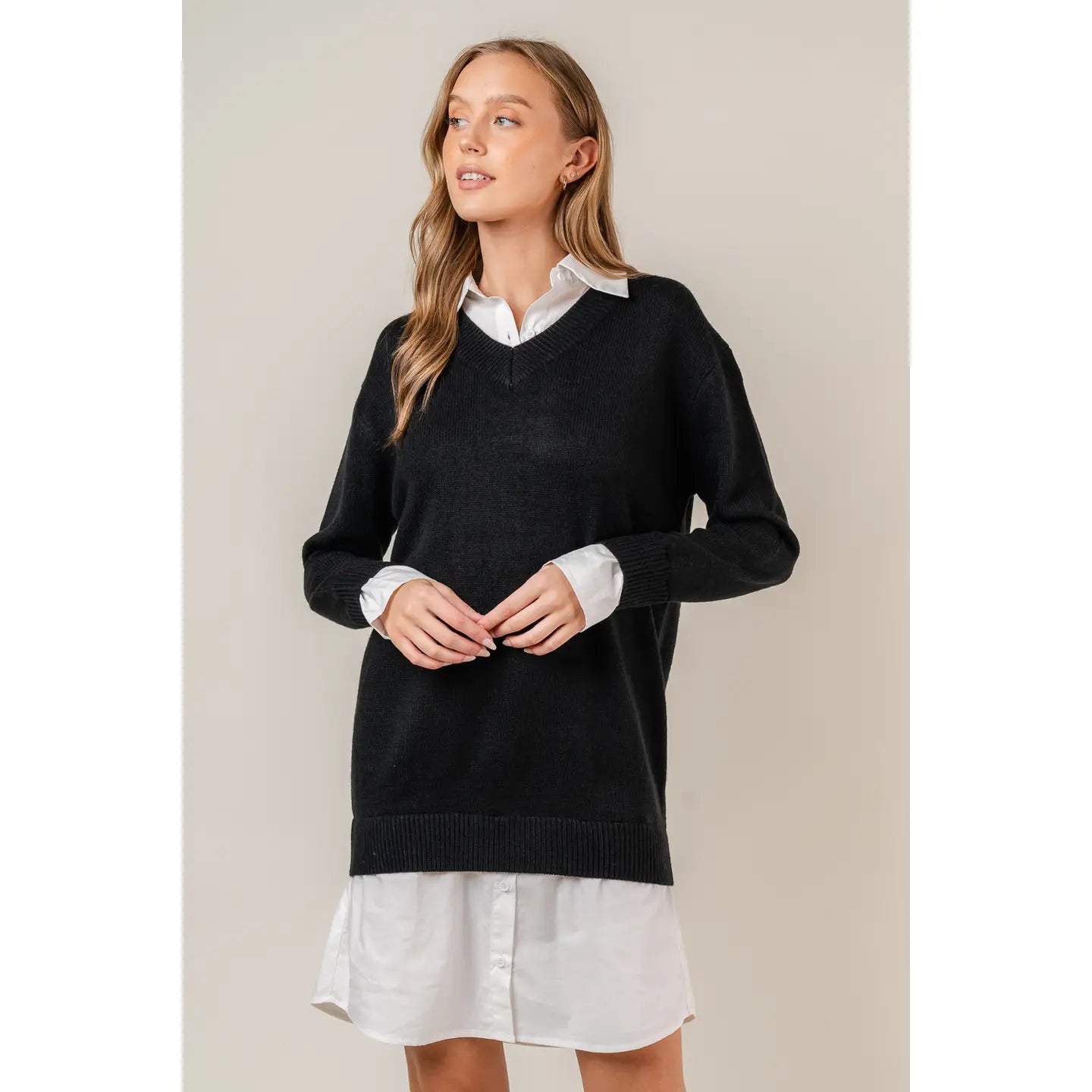 Boss Lady Shirt Dress