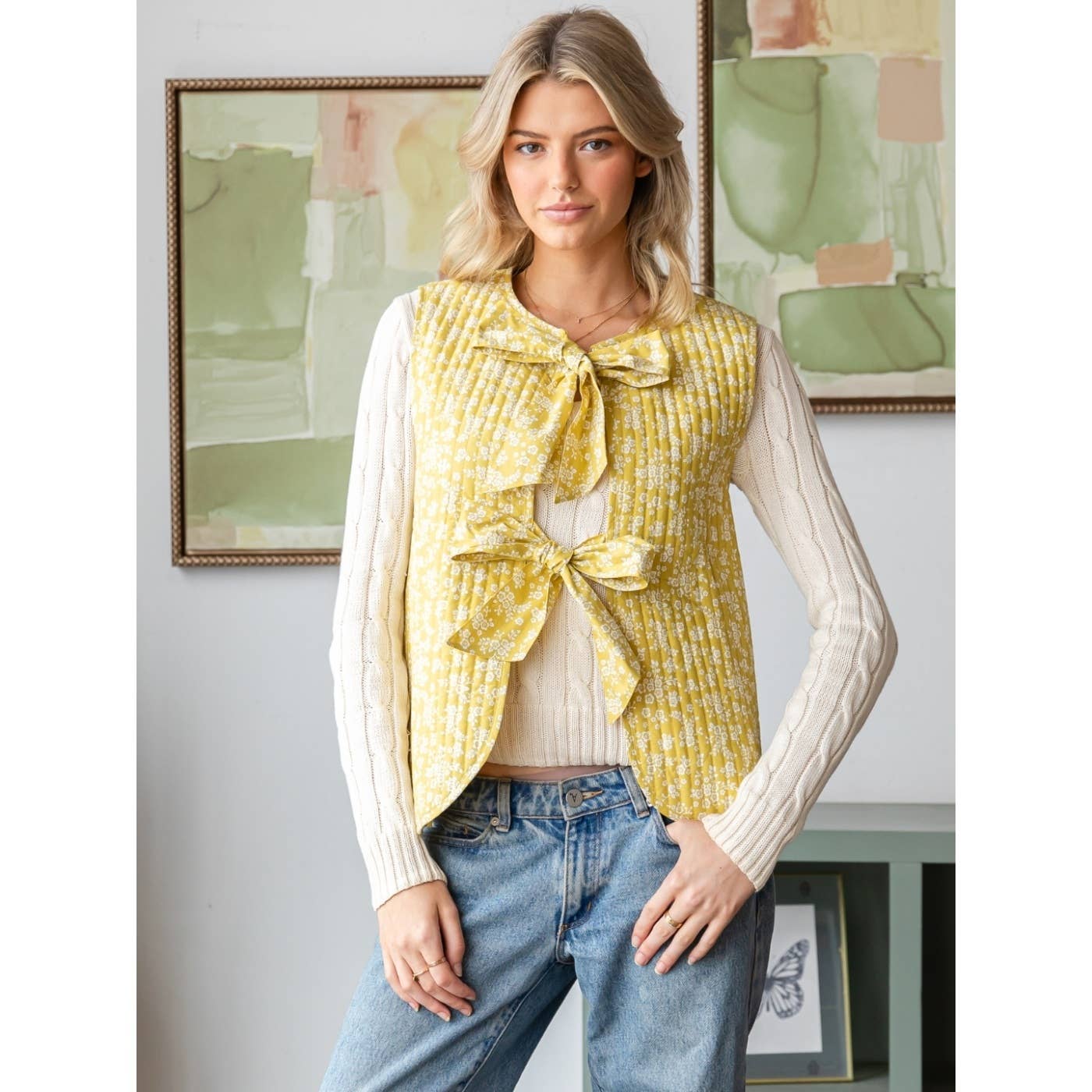 Lovely Leopard Quilted Vest