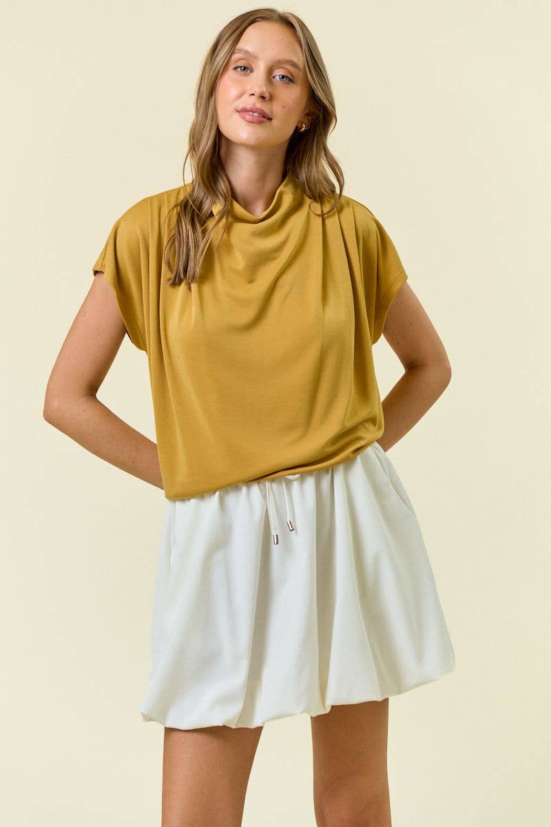 Golden Gal Dolman Top
