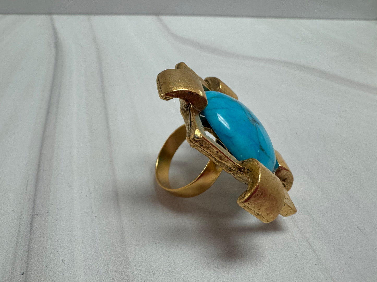 The Marilyn Ring-Turquoise: YOCHI