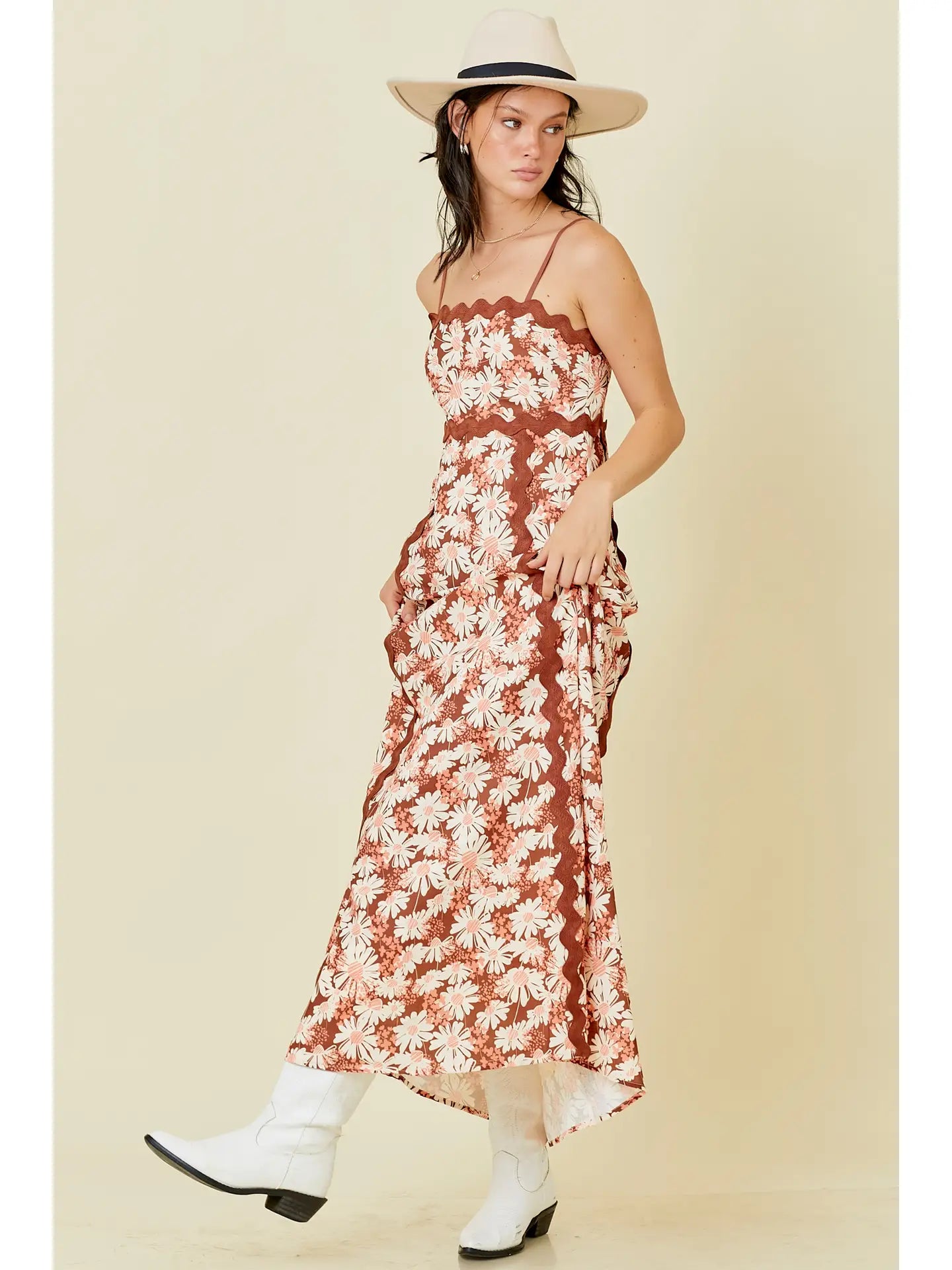 Ravishing Fall Ric-Rac Dress